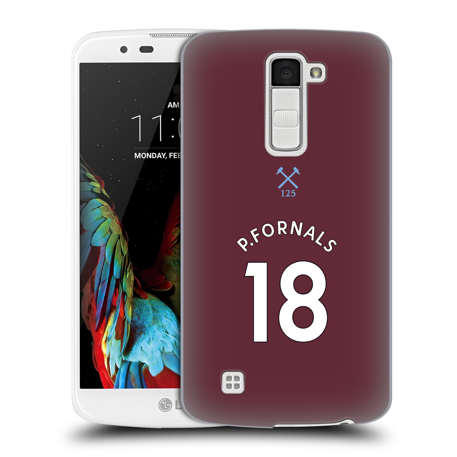 OFFICIAL WEST HAM UNITED FC 2020/21 PLAYERS HOME KIT BACK CASE FOR LG PHONES 3 - 第 18/21 張圖片