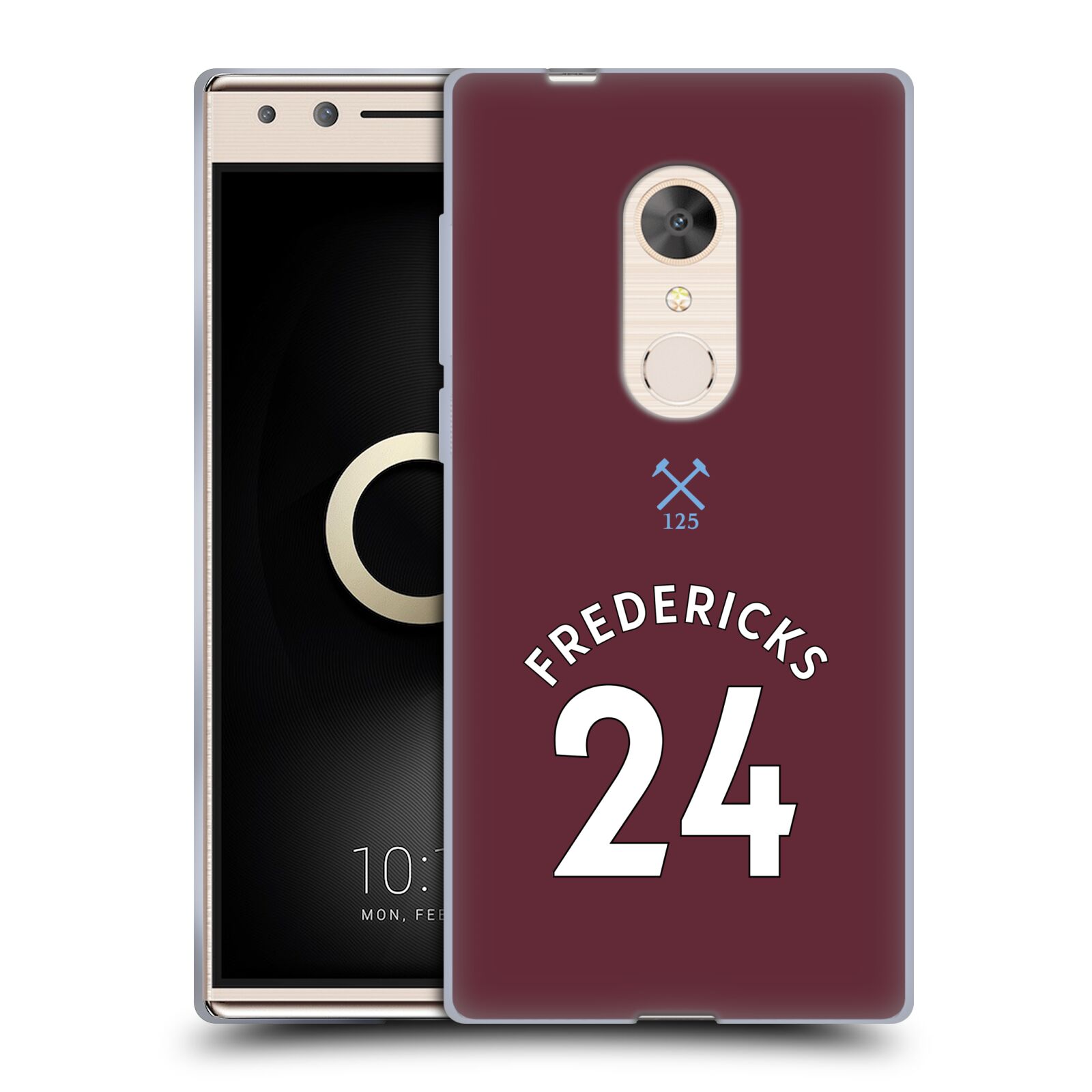 OFFICIAL WEST HAM UNITED FC 2020/21 PLAYERS HOME KIT GEL CASE FOR ALCATEL PHONES - 第 19/21 張圖片