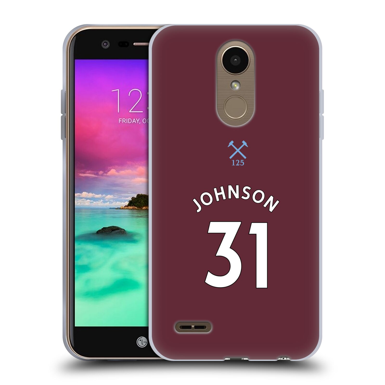 West Ham United FC 2020/21 Players Home Kit Estuche Gel para Teléfonos LG 2 - Imagen 11 de 21