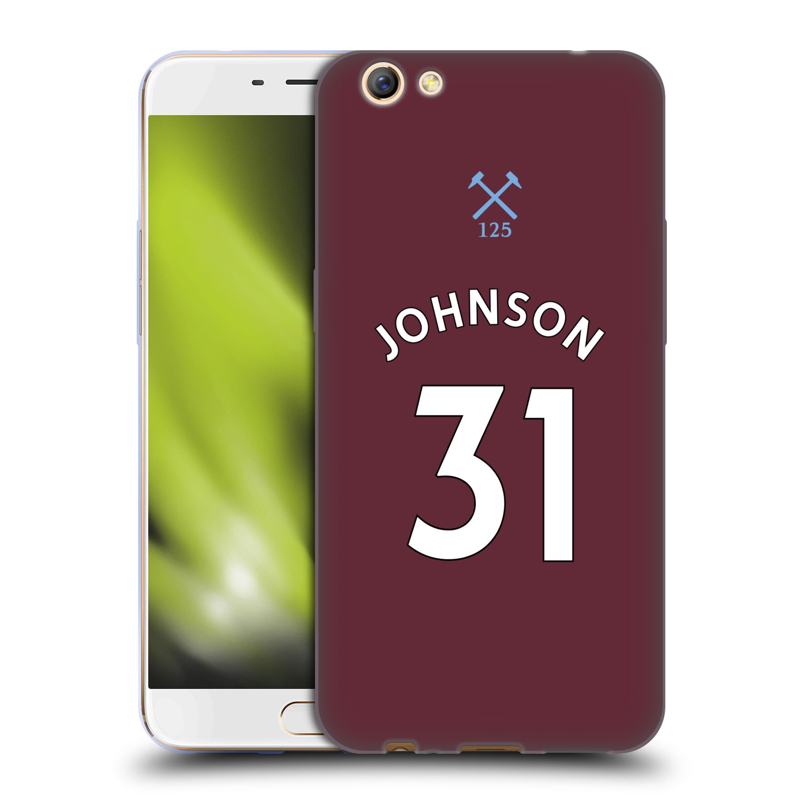 WEST HAM UNITED FC 2020/21 SPIELER HOME KIT SOFT GEL HANDYHÜLLE FÜR OPPO HANDYS - Bild 11 von 18
