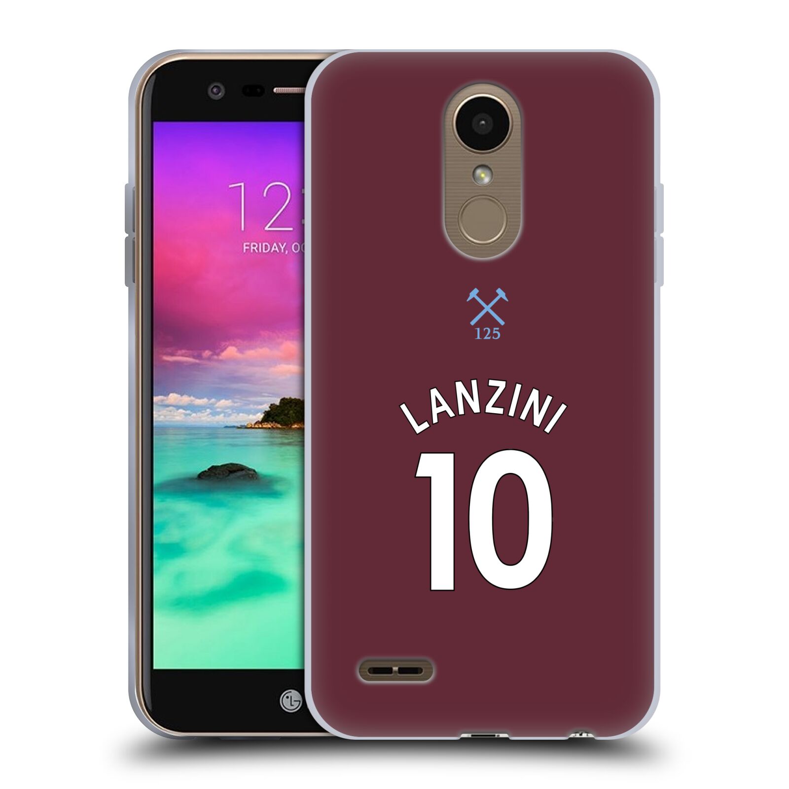 West Ham United FC 2020/21 Players Home Kit Estuche Gel para Teléfonos LG 2 - Imagen 16 de 21