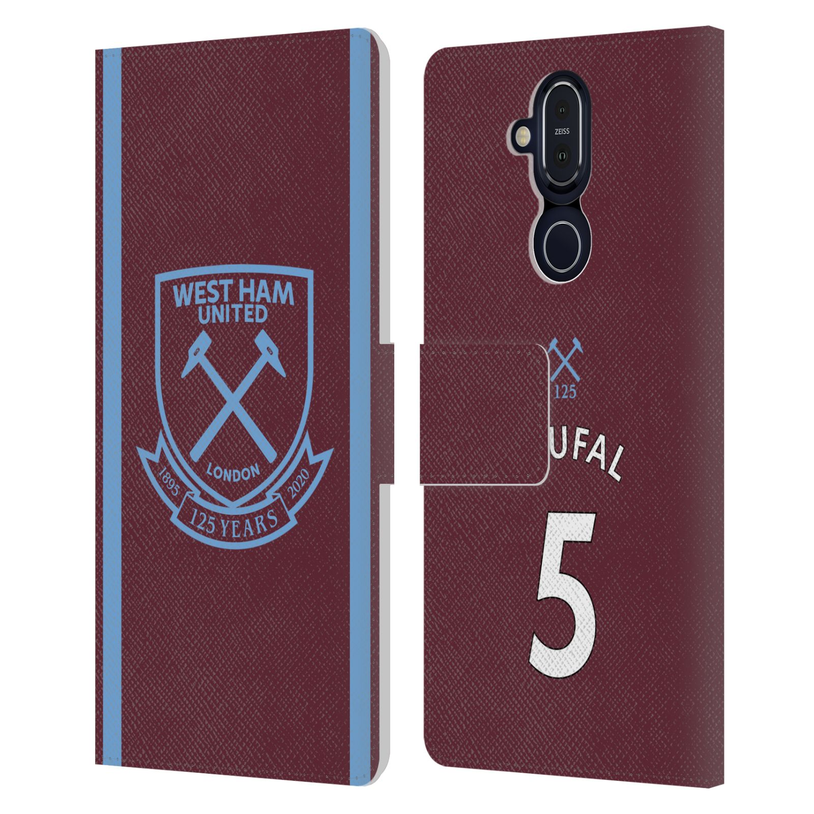 WEST HAM UNITED FC 2020/21 PLAYERS HOME KIT LEATHER BOOK CASE FOR MICROSOFT - Picture 19 of 19