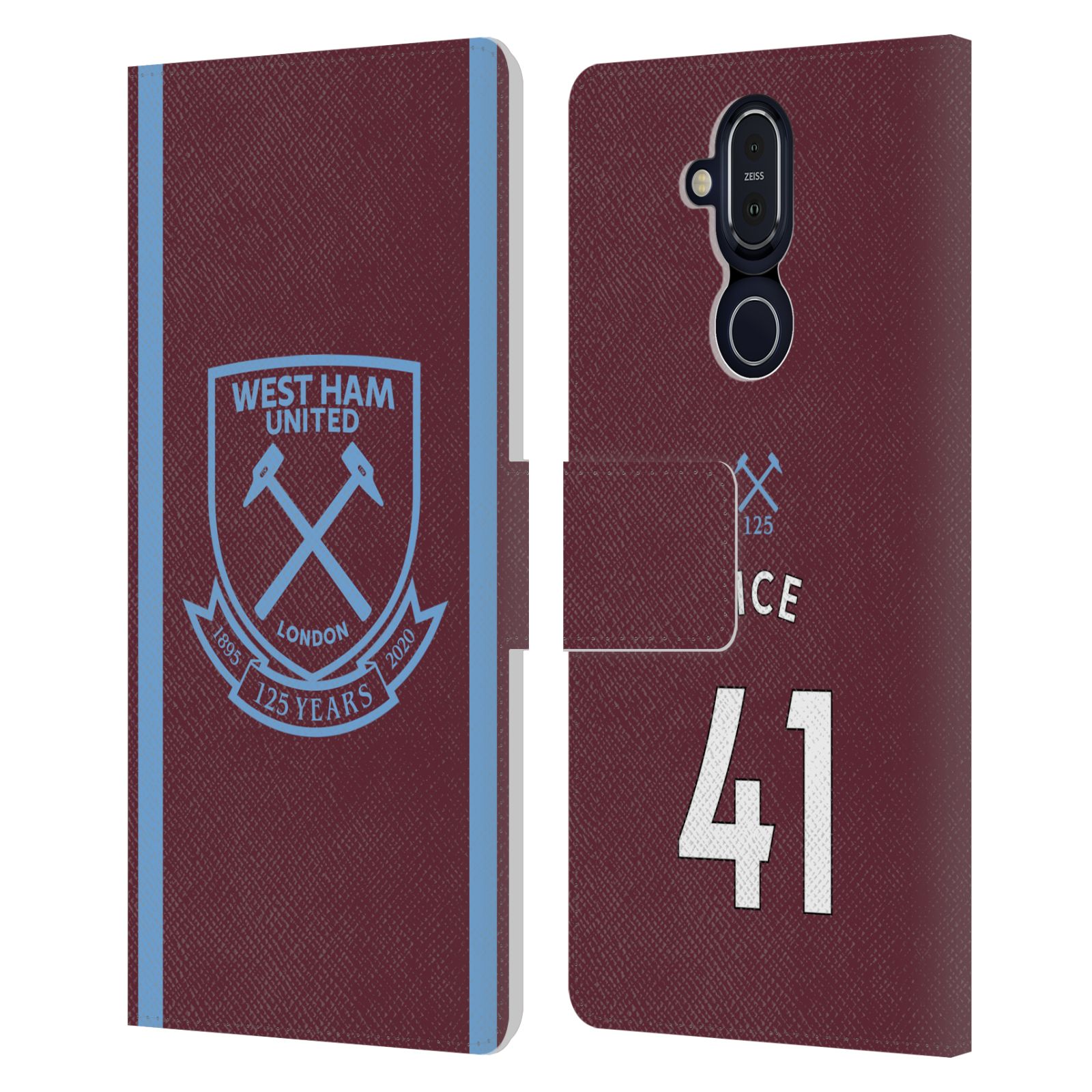 WEST HAM UNITED FC 2020/21 PLAYERS HOME KIT LEATHER BOOK CASE FOR MICROSOFT - Picture 12 of 19