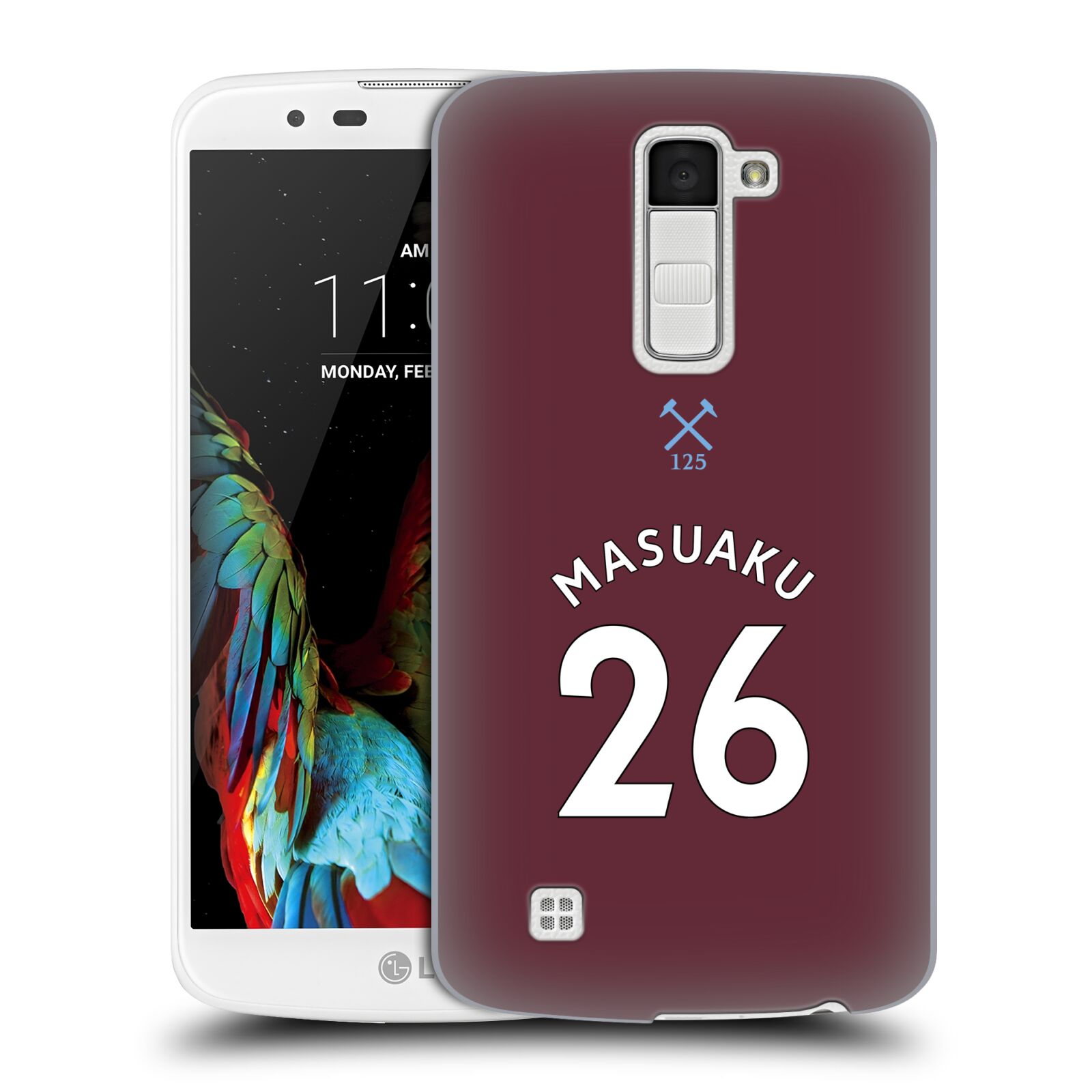 OFFICIAL WEST HAM UNITED FC 2020/21 PLAYERS HOME KIT BACK CASE FOR LG PHONES 3 - 第 10/21 張圖片