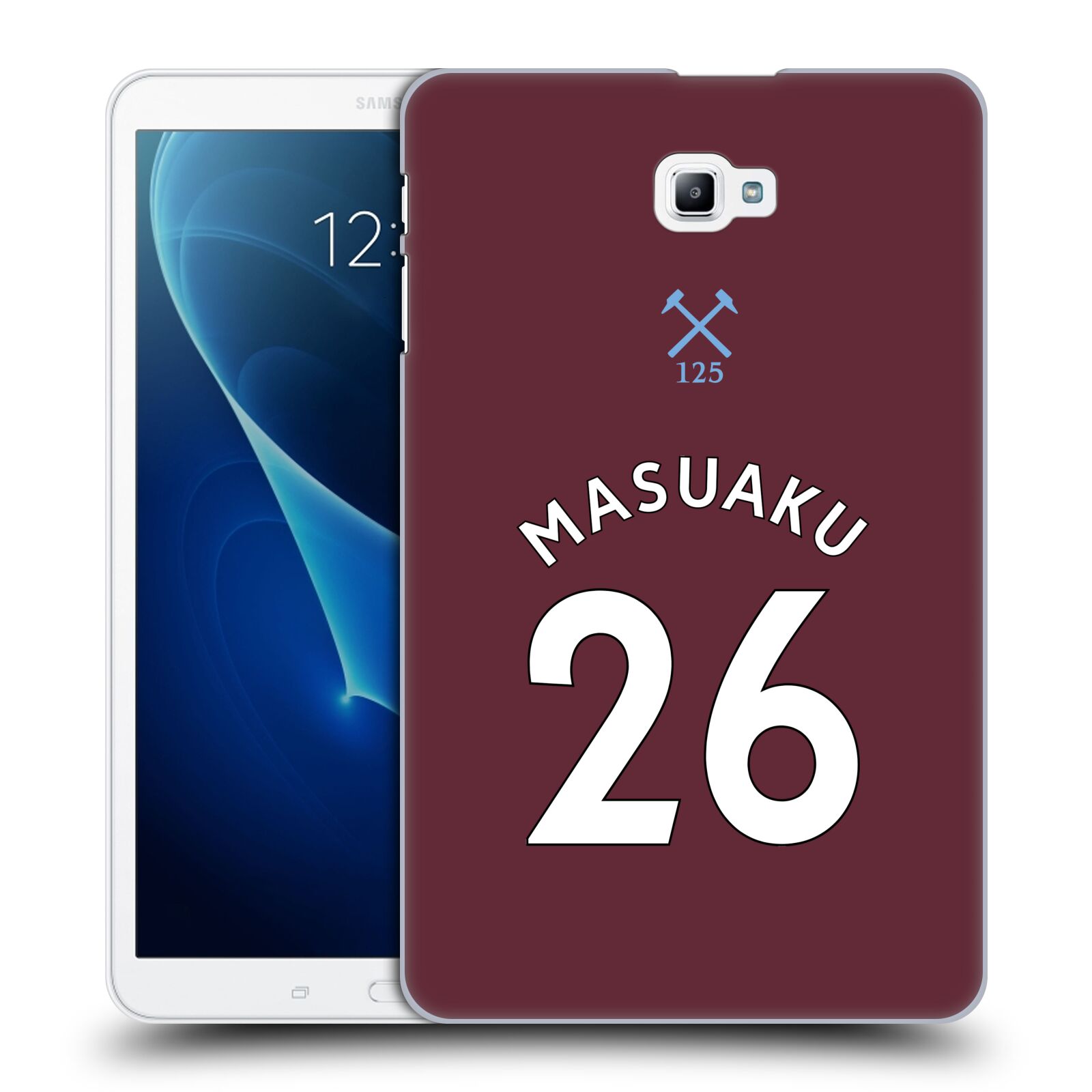 OFFICIAL WEST HAM UNITED FC 2020/21 PLAYERS HOME KIT CASE FOR SAMSUNG TABLETS 1 - Picture 10 of 21