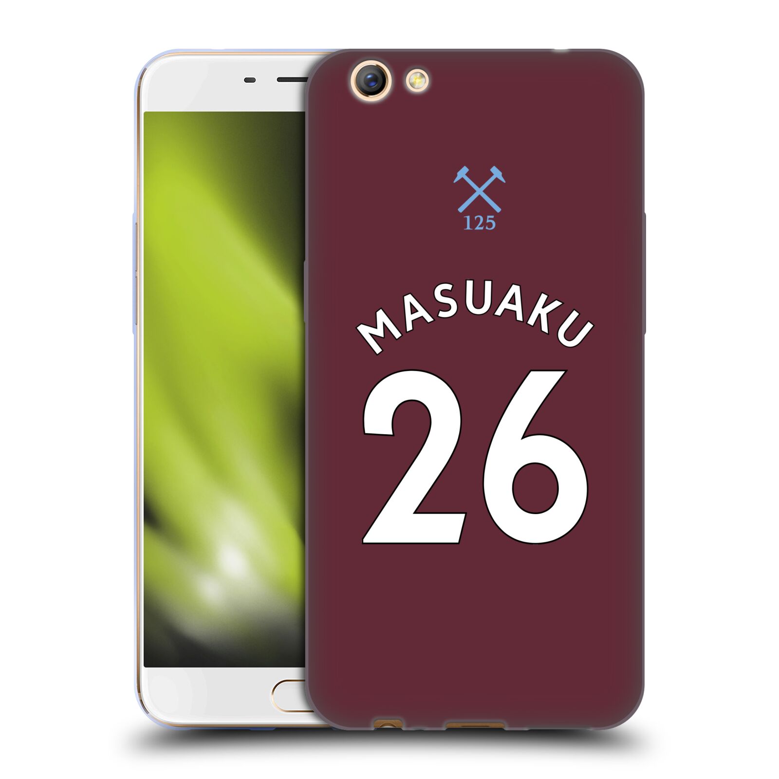 WEST HAM UNITED FC 2020/21 SPIELER HOME KIT SOFT GEL HANDYHÜLLE FÜR OPPO HANDYS - Bild 10 von 18