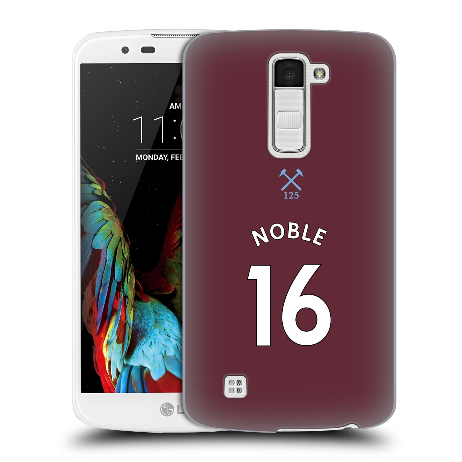 OFFICIAL WEST HAM UNITED FC 2020/21 PLAYERS HOME KIT BACK CASE FOR LG PHONES 3 - 第 17/21 張圖片
