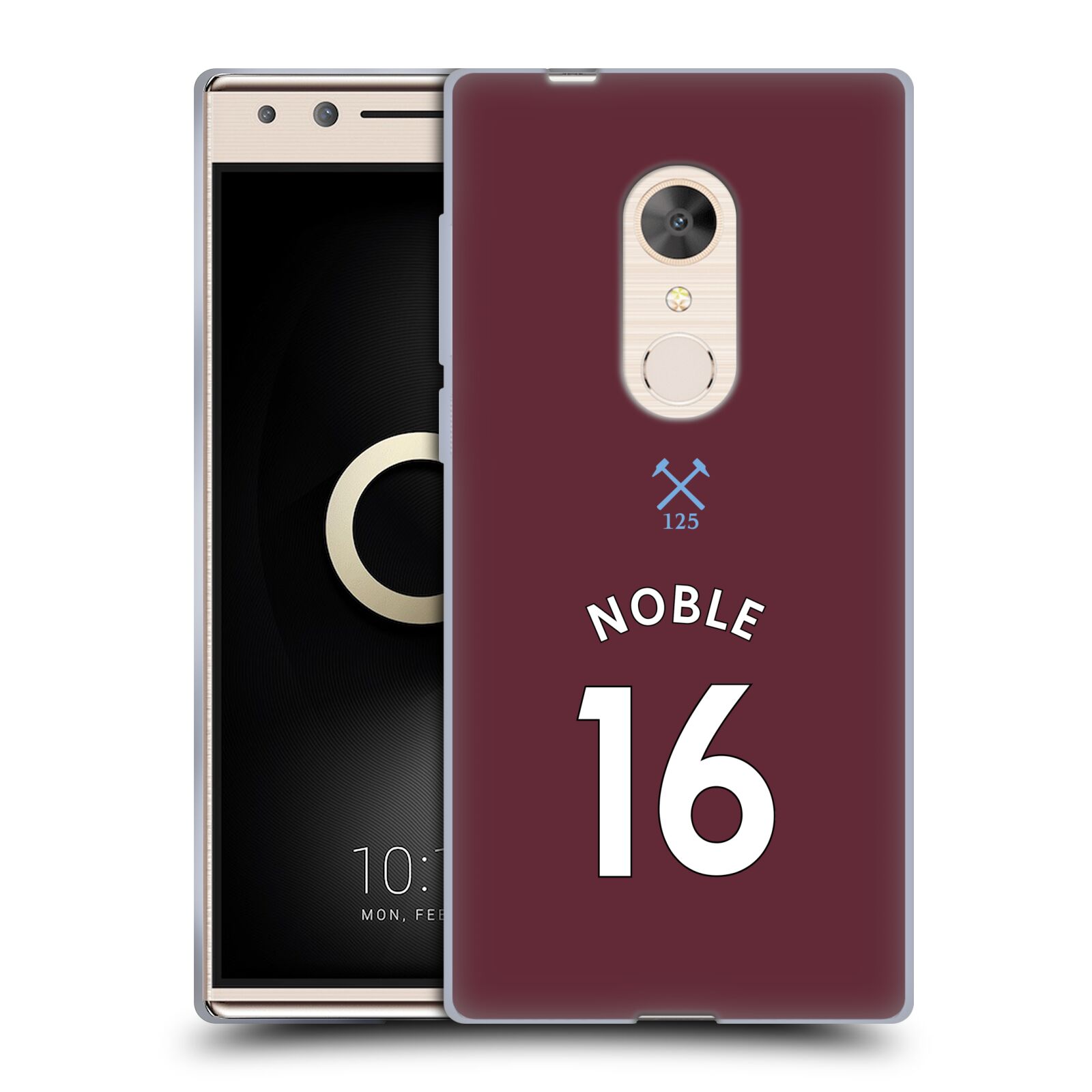 OFFICIAL WEST HAM UNITED FC 2020/21 PLAYERS HOME KIT GEL CASE FOR ALCATEL PHONES - 第 17/21 張圖片
