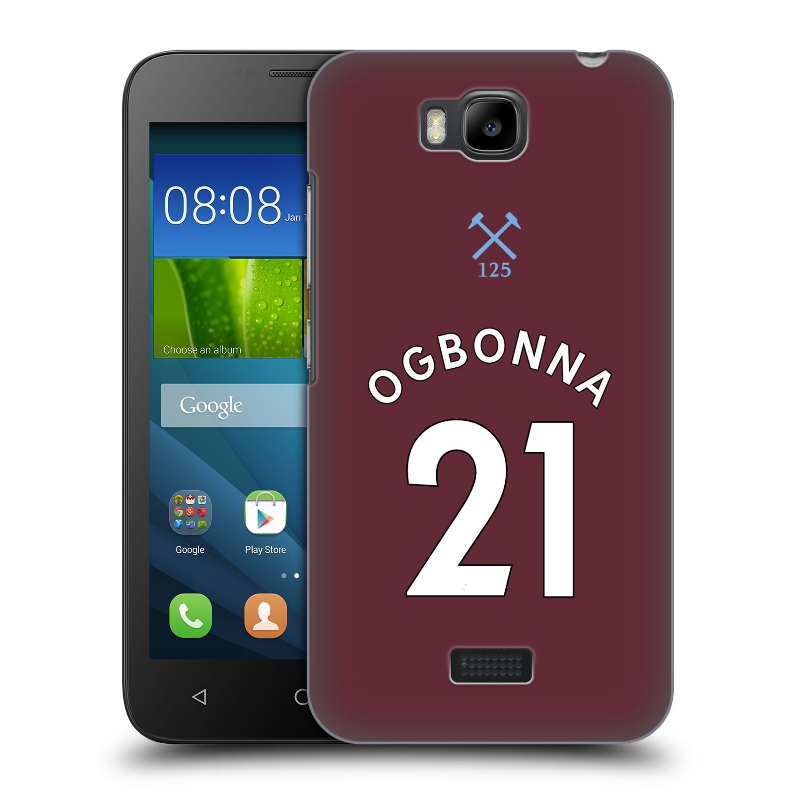 OFFICIAL WEST HAM UNITED FC 2020/21 PLAYERS HOME KIT CASE FOR HUAWEI PHONES 2 - 第 9/21 張圖片