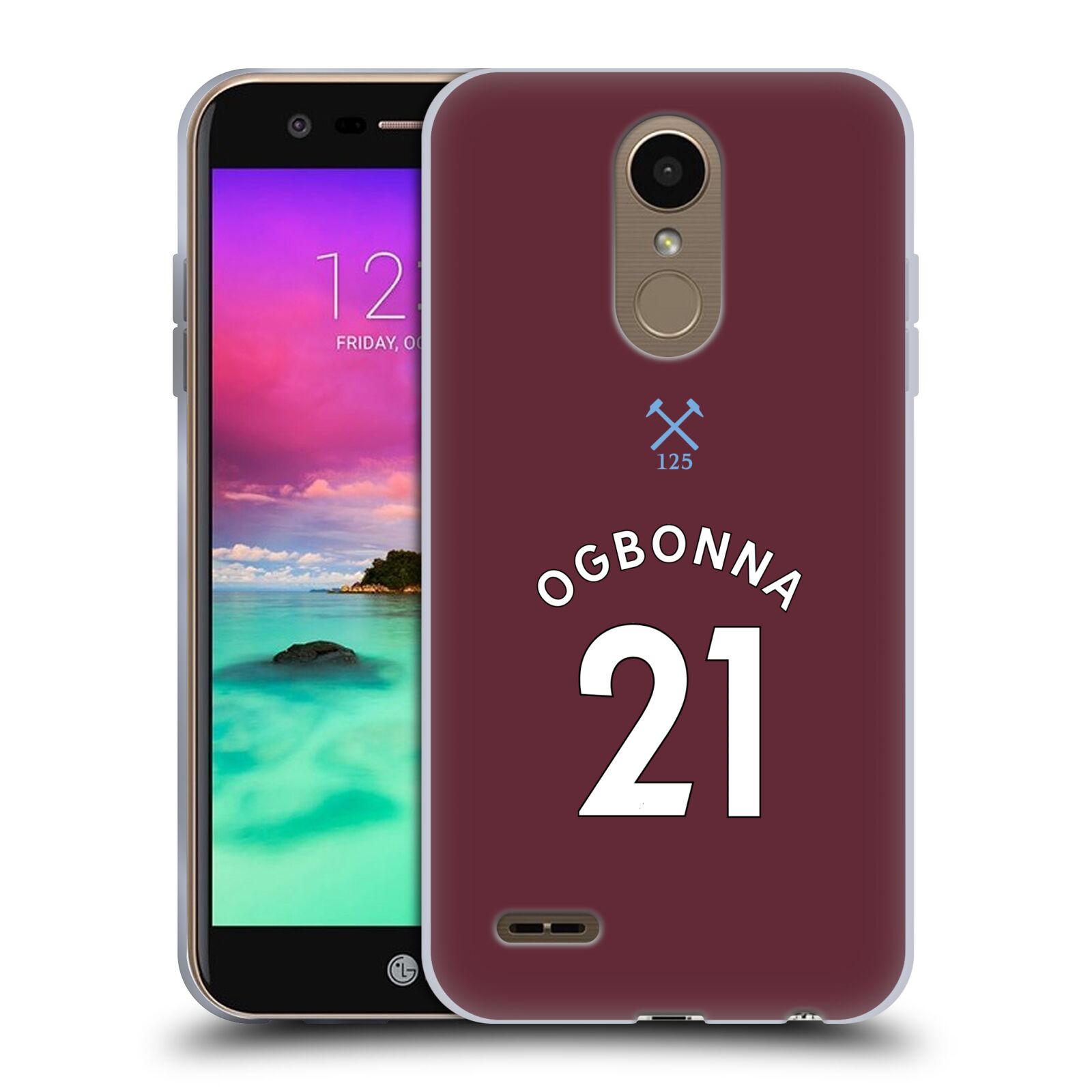 West Ham United FC 2020/21 Players Home Kit Estuche Gel para Teléfonos LG 2 - Imagen 9 de 21