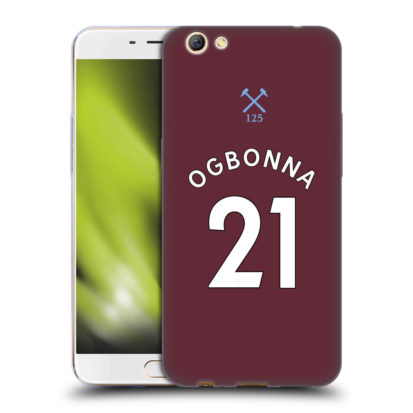 WEST HAM UNITED FC 2020/21 SPIELER HOME KIT SOFT GEL HANDYHÜLLE FÜR OPPO HANDYS - Bild 9 von 18