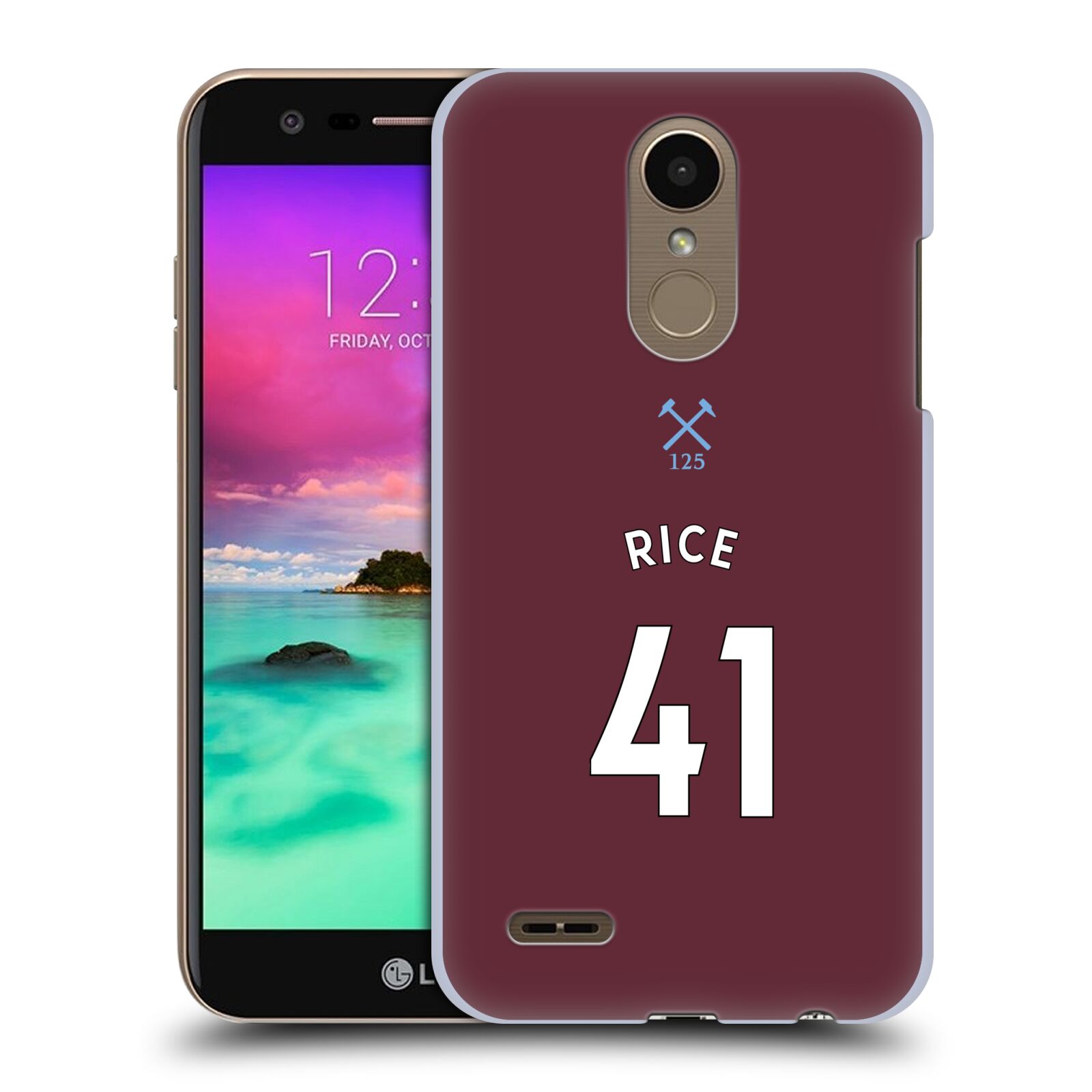 OFFICIAL WEST HAM UNITED FC 2020/21 PLAYERS HOME KIT BACK CASE FOR LG PHONES 1 - 第 13/21 張圖片