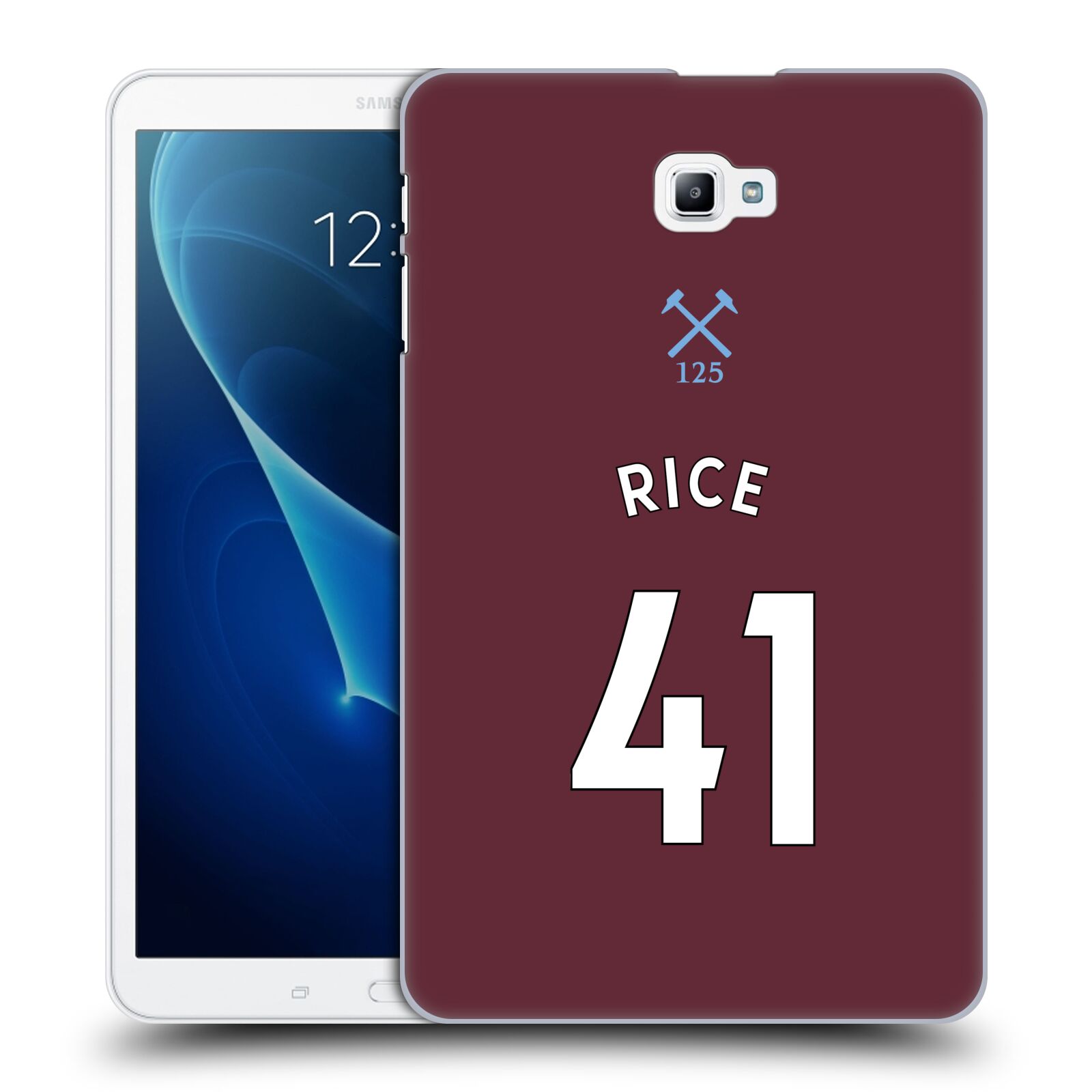 OFFICIAL WEST HAM UNITED FC 2020/21 PLAYERS HOME KIT CASE FOR SAMSUNG TABLETS 1 - Picture 13 of 21