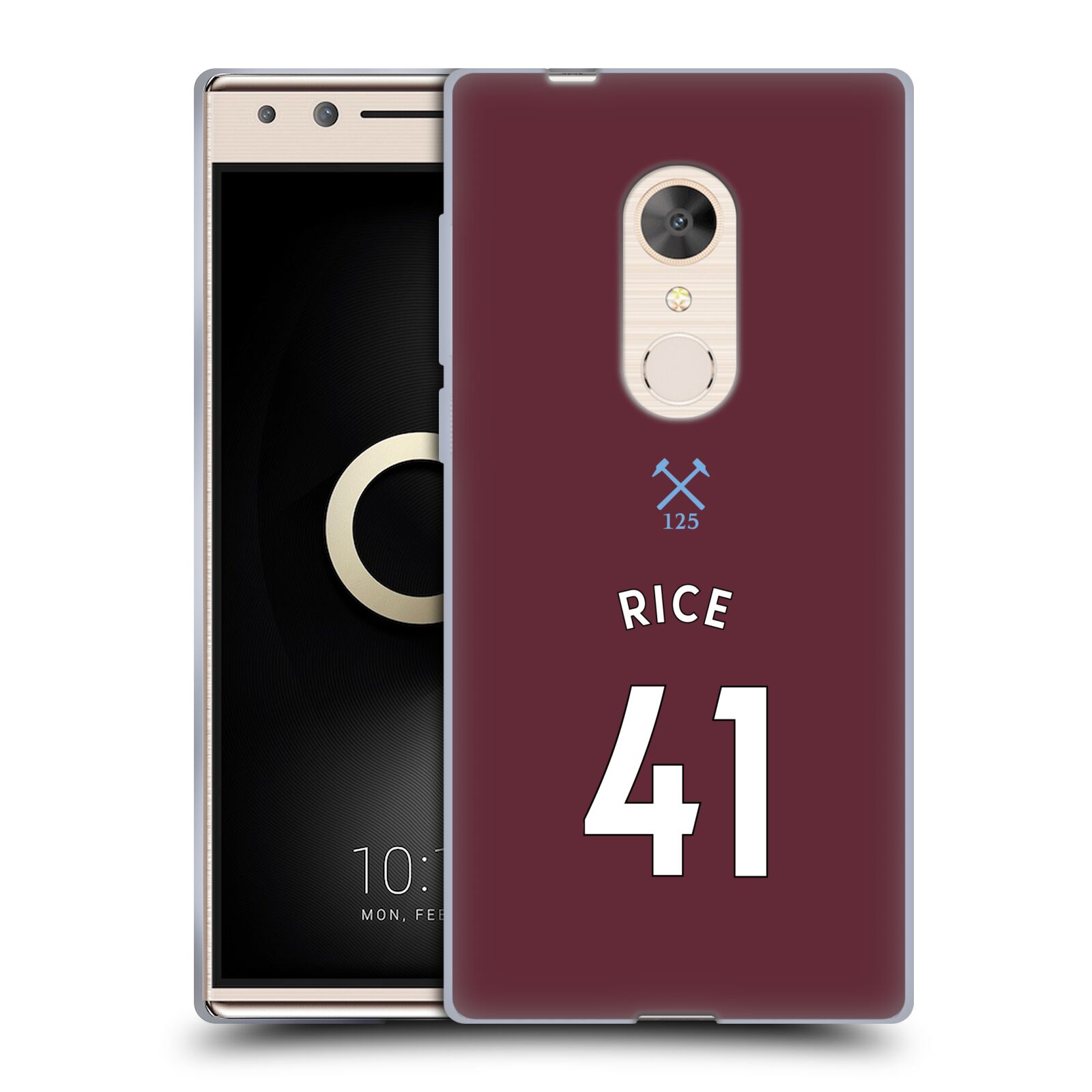 OFFICIAL WEST HAM UNITED FC 2020/21 PLAYERS HOME KIT GEL CASE FOR ALCATEL PHONES - 第 13/21 張圖片