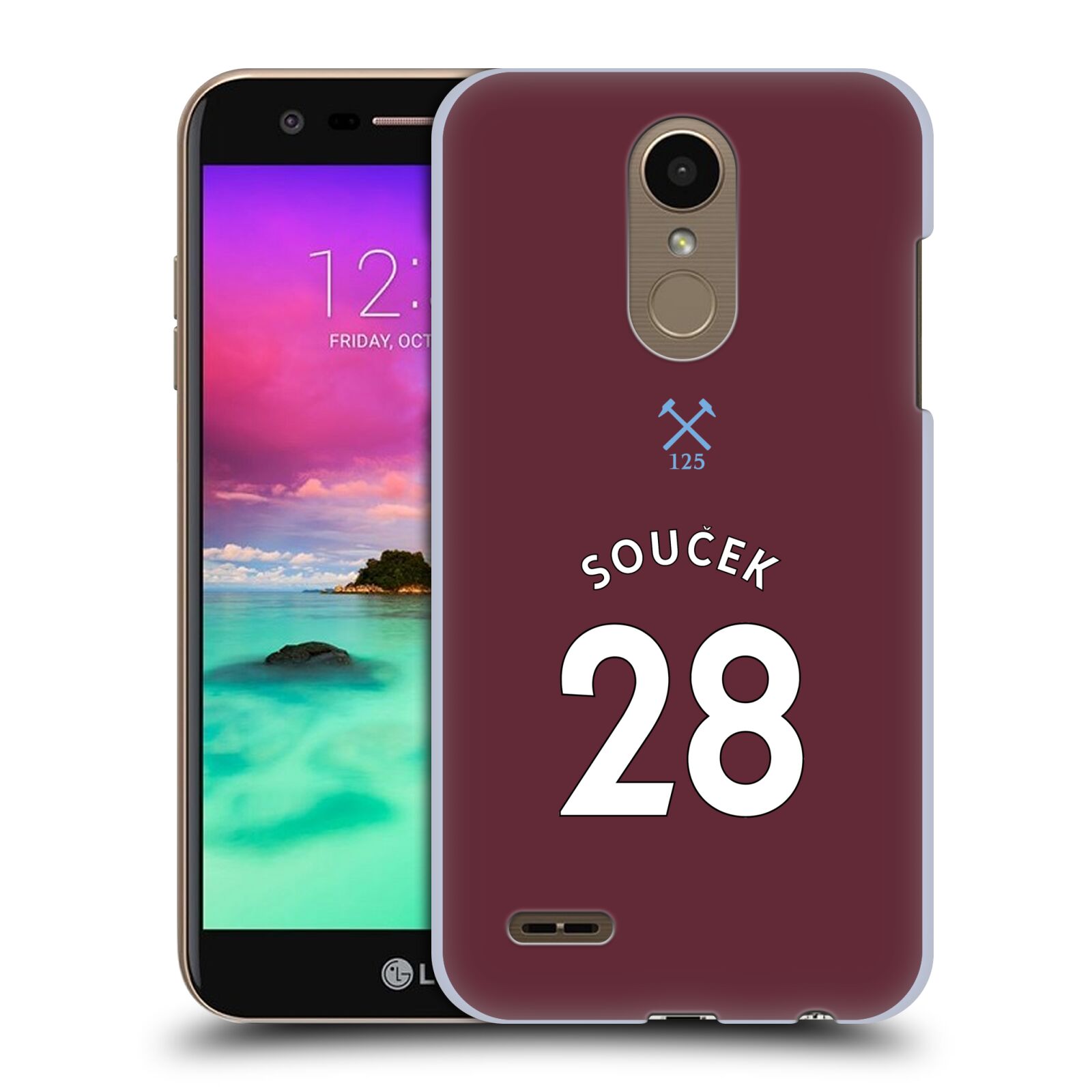 OFFICIAL WEST HAM UNITED FC 2020/21 PLAYERS HOME KIT BACK CASE FOR LG PHONES 1 - 第 20/21 張圖片