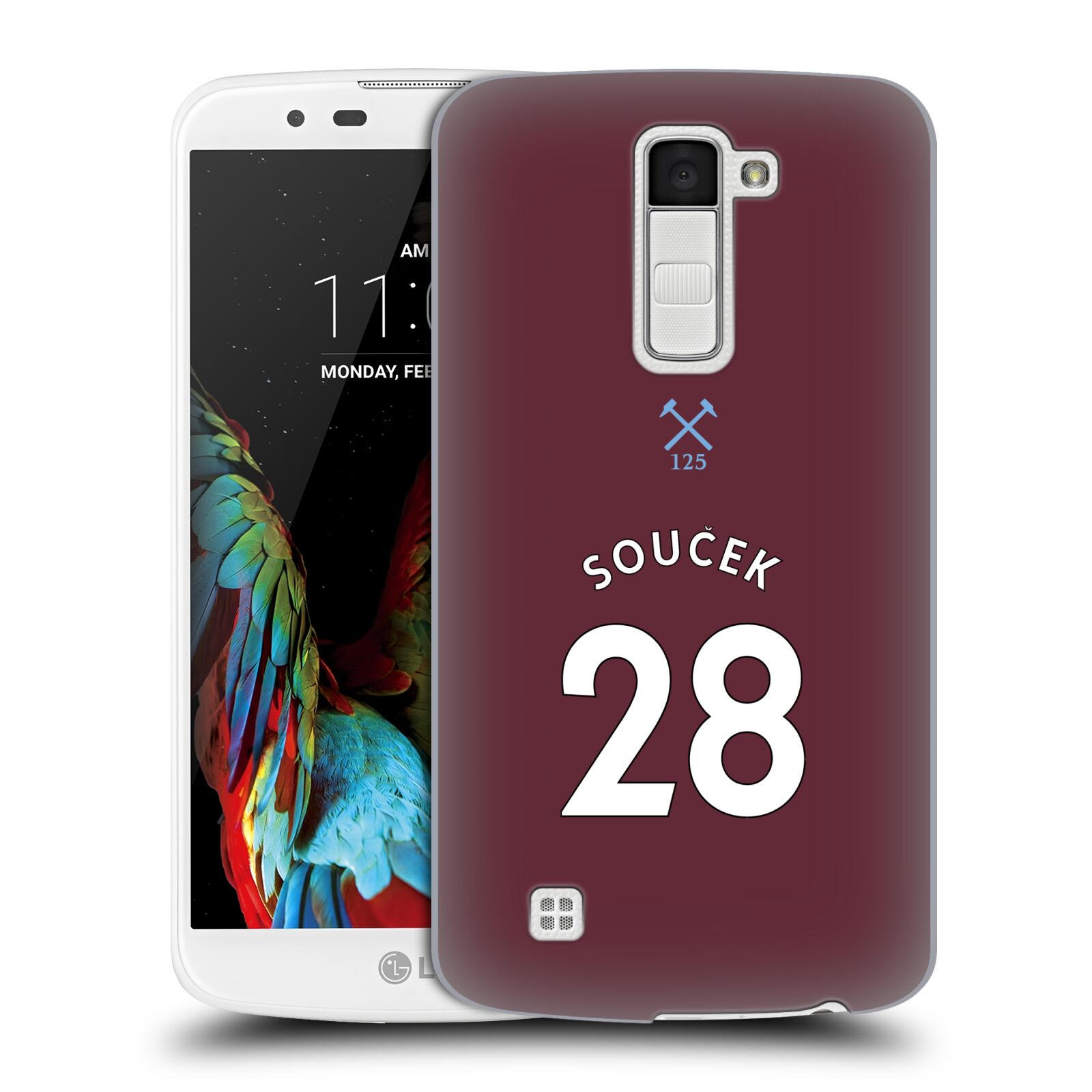 OFFICIAL WEST HAM UNITED FC 2020/21 PLAYERS HOME KIT BACK CASE FOR LG PHONES 3 - 第 20/21 張圖片