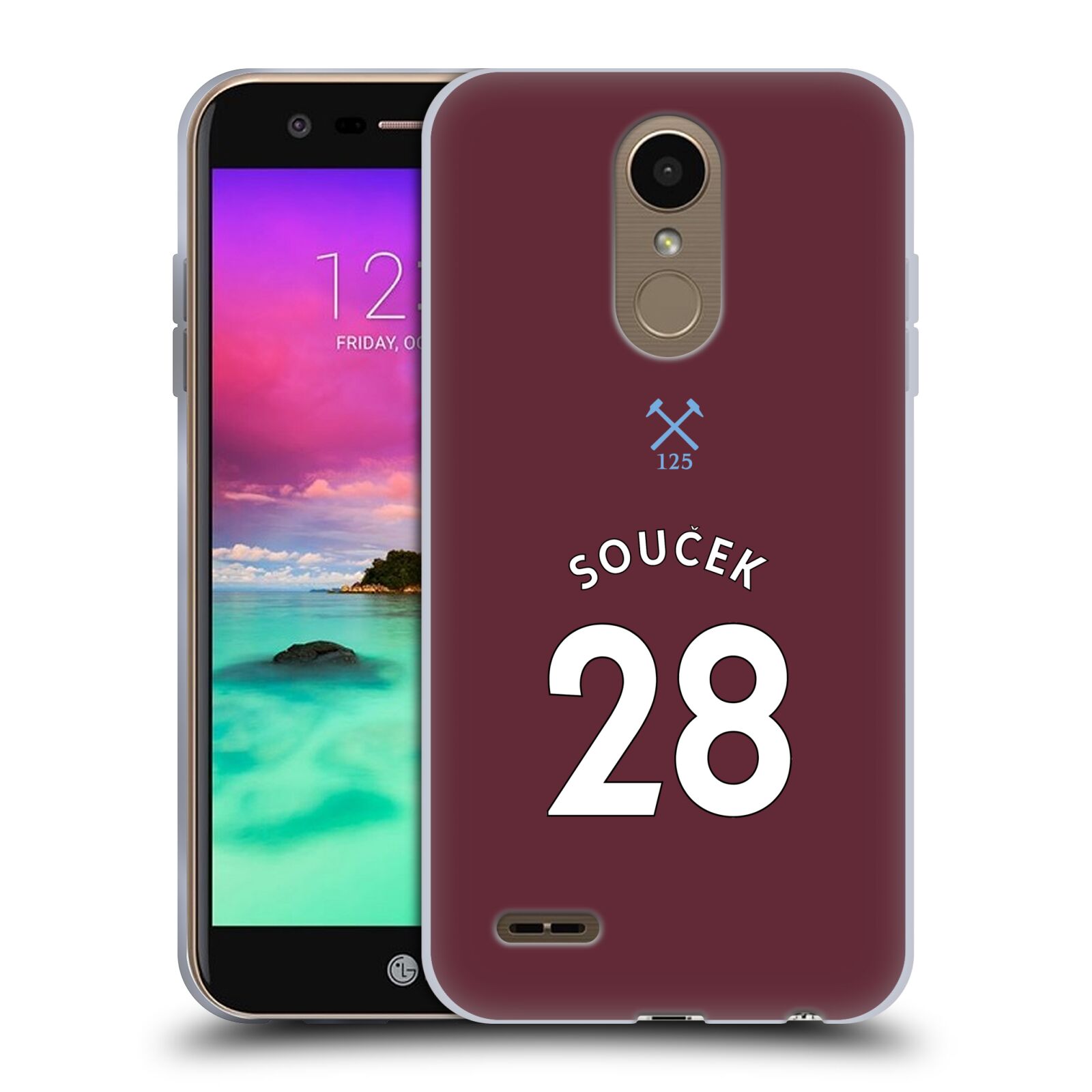 West Ham United FC 2020/21 Players Home Kit Estuche Gel para Teléfonos LG 2 - Imagen 20 de 21