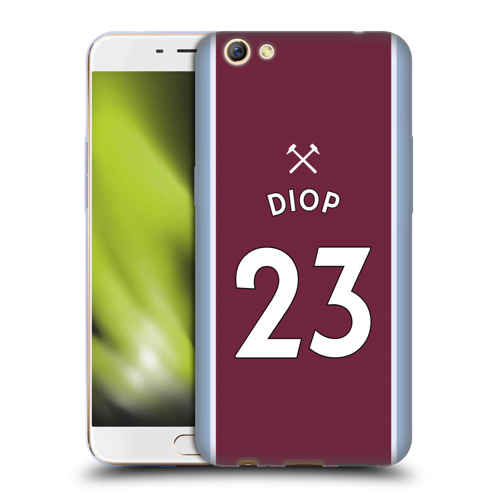 OFFICIAL WEST HAM UNITED FC 2021/22 PLAYERS HOME KIT GEL CASE FOR OPPO PHONES - 第 14/18 張圖片