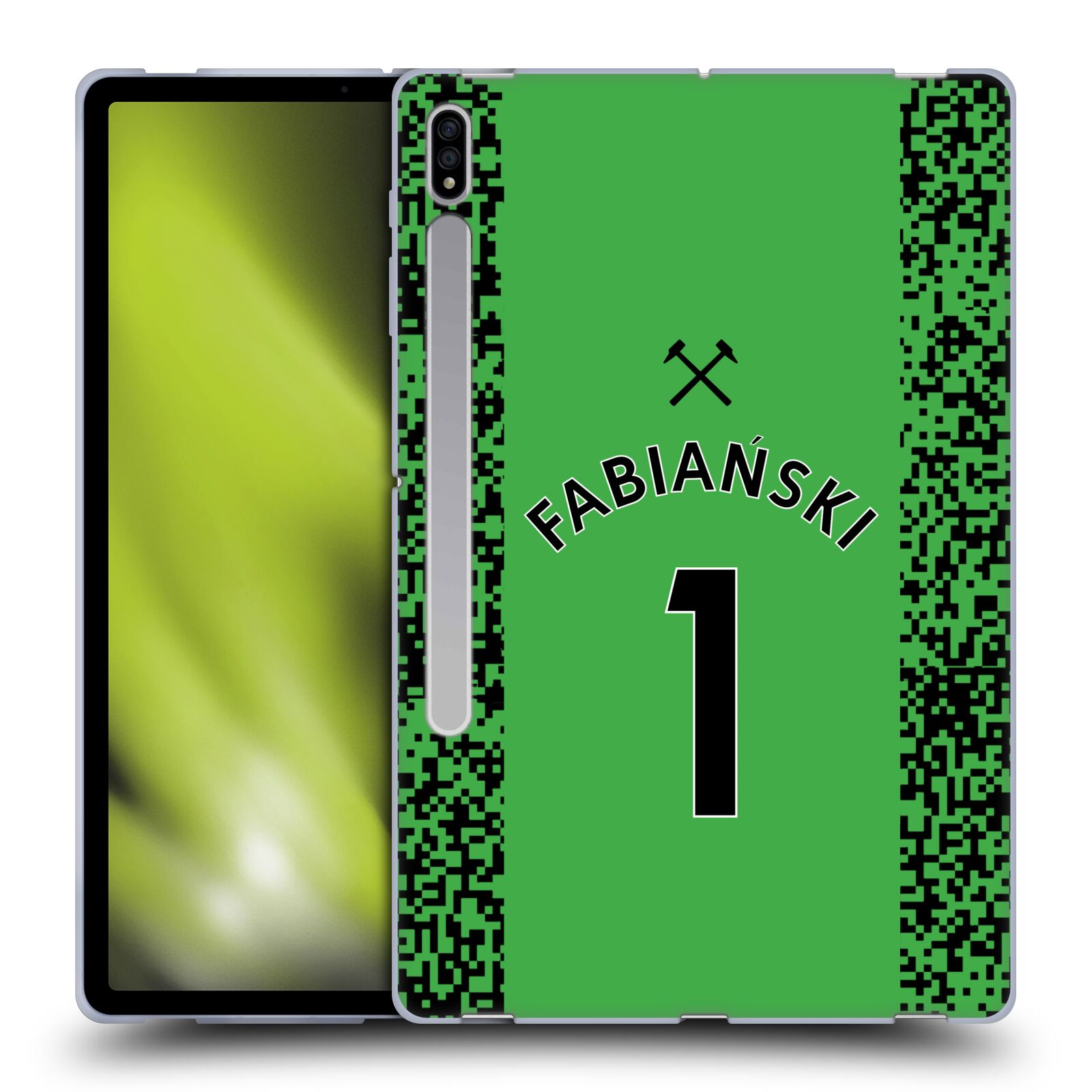 WEST HAM UNITED FC 2021/22 PLAYERS HOME KIT SOFT GEL CASE FOR SAMSUNG TABLETS 1 - Picture 15 of 21