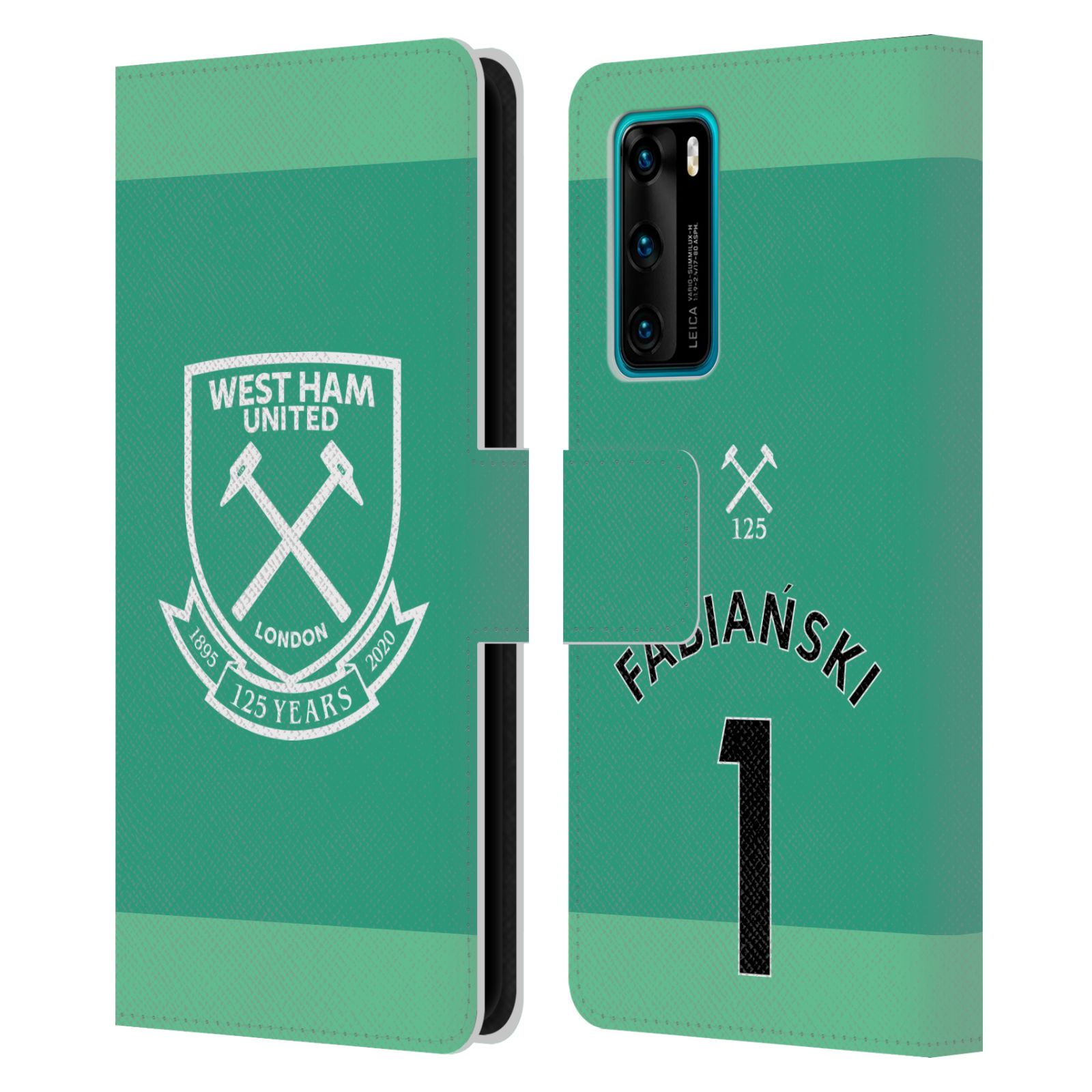 WEST HAM UNITED FC 2021/22 PLAYERS HOME KIT LEATHER BOOK CASE FOR HUAWEI PHONES - 第 14/20 張圖片