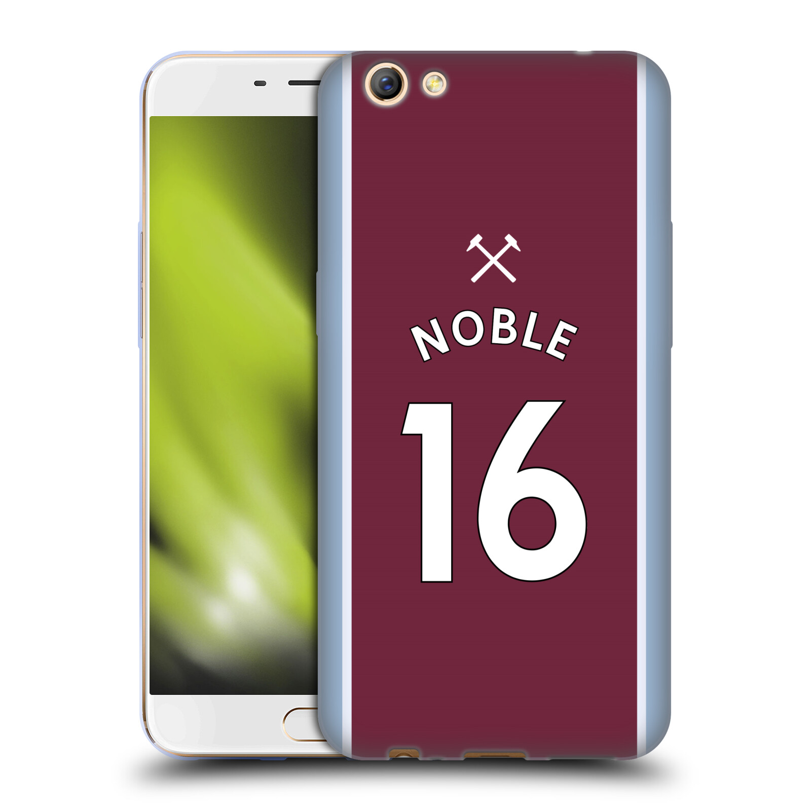 OFFICIAL WEST HAM UNITED FC 2021/22 PLAYERS HOME KIT GEL CASE FOR OPPO PHONES - 第 15/18 張圖片