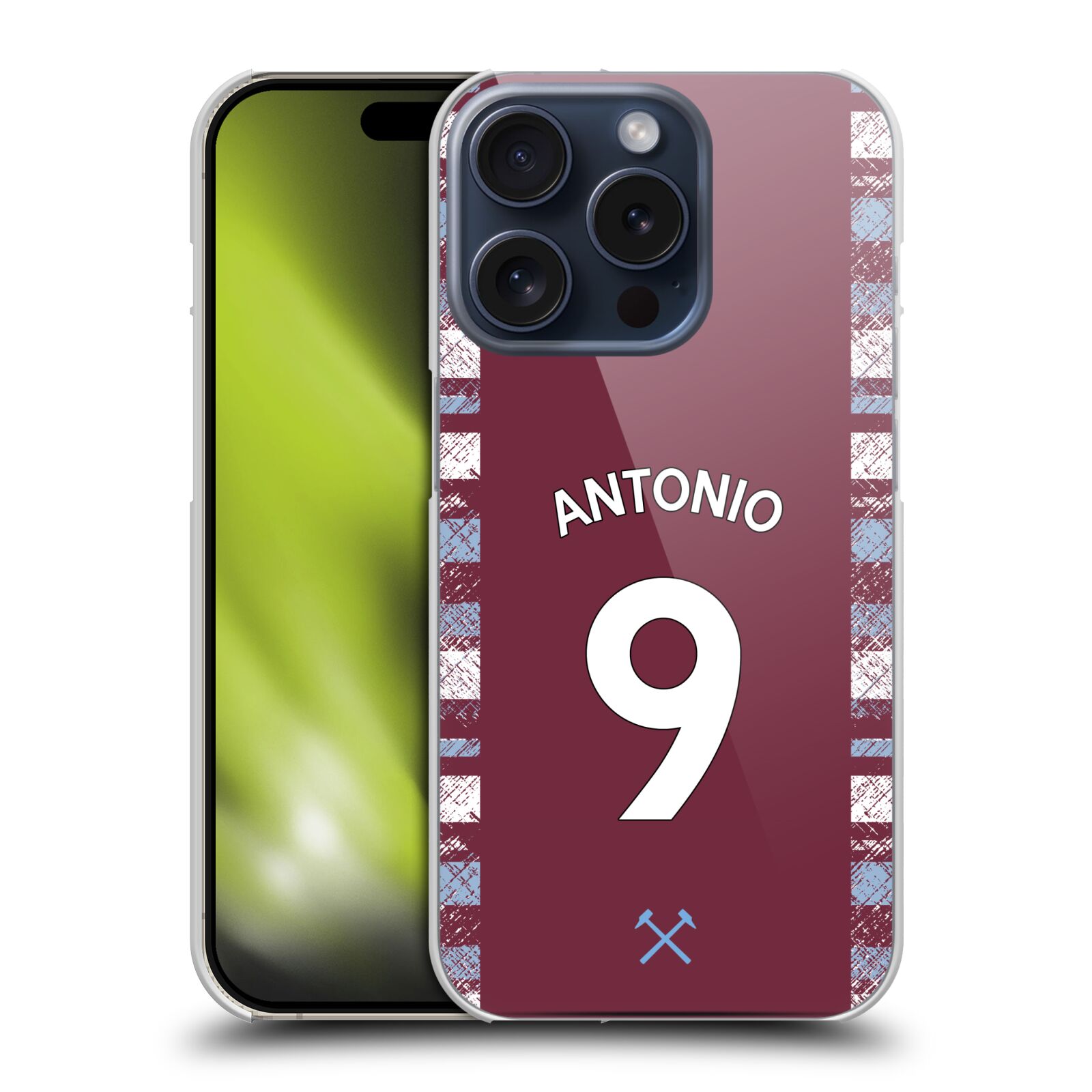 WEST HAM UNITED FC 2022/23 PLAYERS HOME KIT BACK CASE FOR APPLE iPHONE PHONES - 第 11/13 張圖片