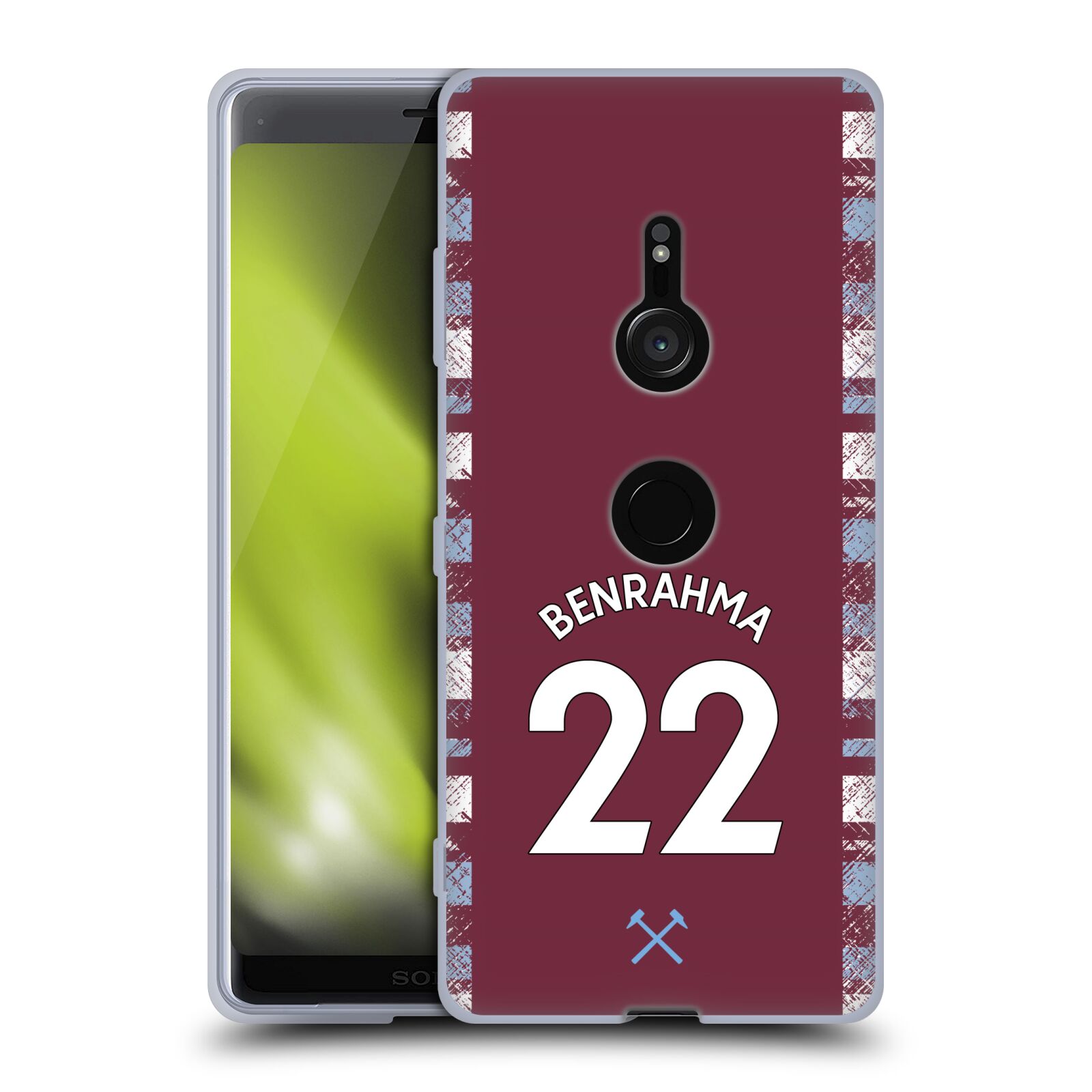 OFFICIAL WEST HAM UNITED FC 2022/23 PLAYERS HOME KIT GEL CASE FOR SONY PHONES 1 - Picture 12 of 13