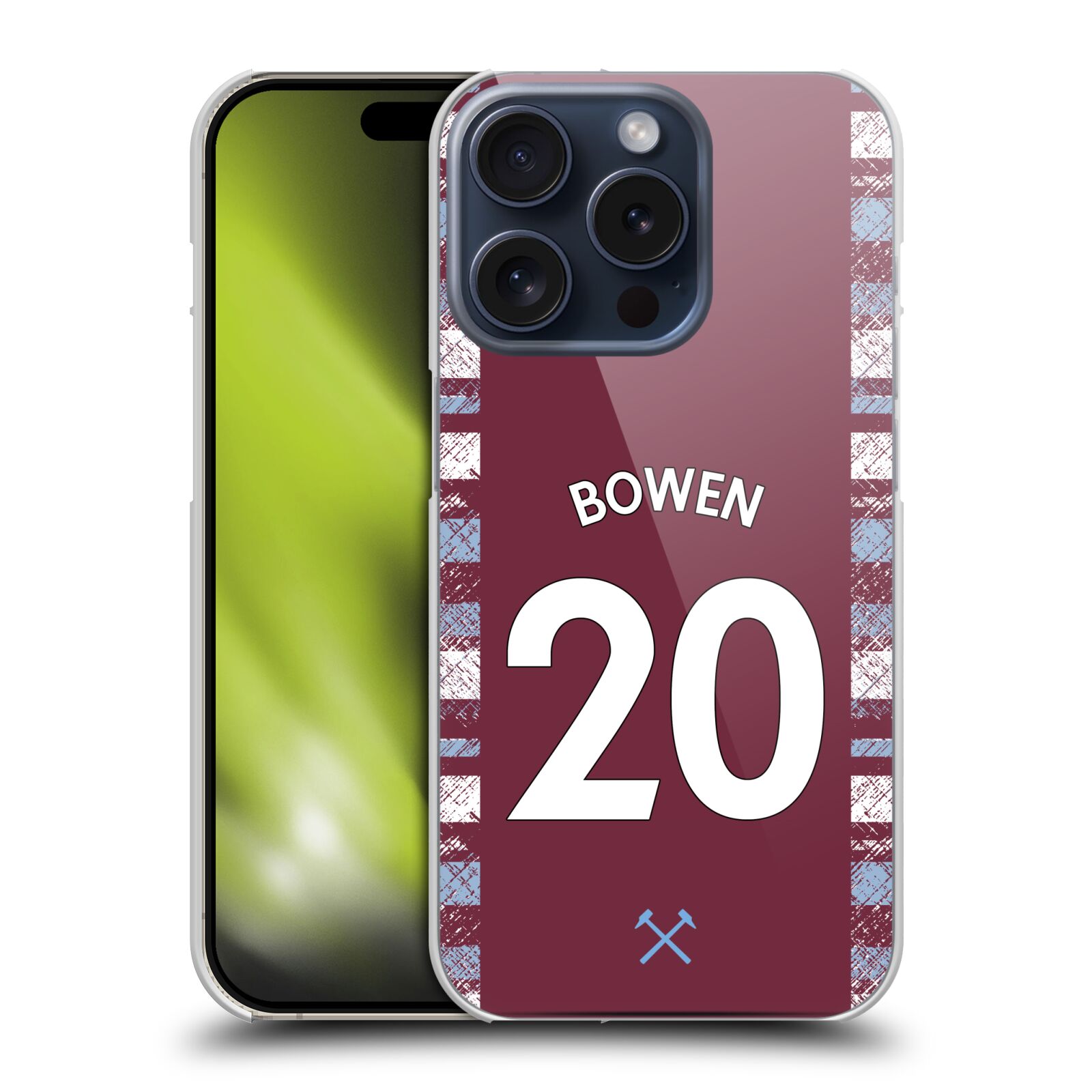 WEST HAM UNITED FC 2022/23 PLAYERS HOME KIT BACK CASE FOR APPLE iPHONE PHONES - 第 10/13 張圖片