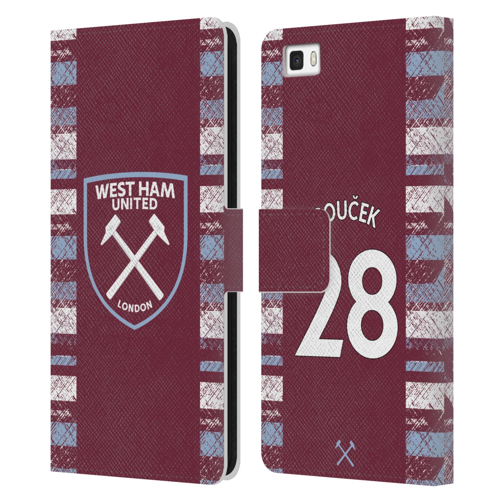 WEST HAM UNITED FC 2022/23 PLAYERS HOME KIT LEATHER BOOK CASE HUAWEI PHONES 2 - 第 7/7 張圖片