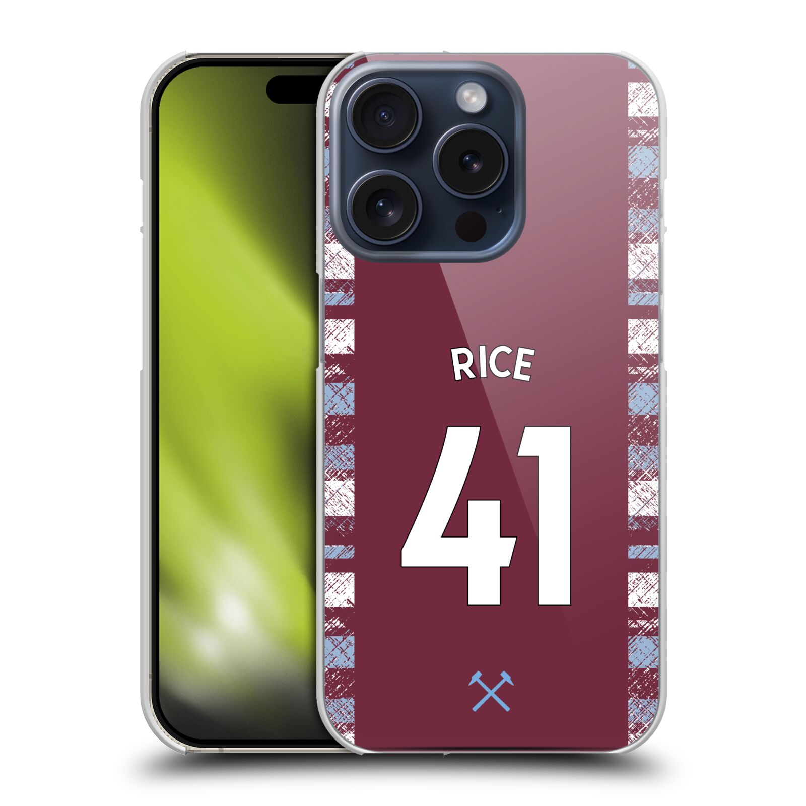 WEST HAM UNITED FC 2022/23 PLAYERS HOME KIT BACK CASE FOR APPLE iPHONE PHONES - 第 8/13 張圖片