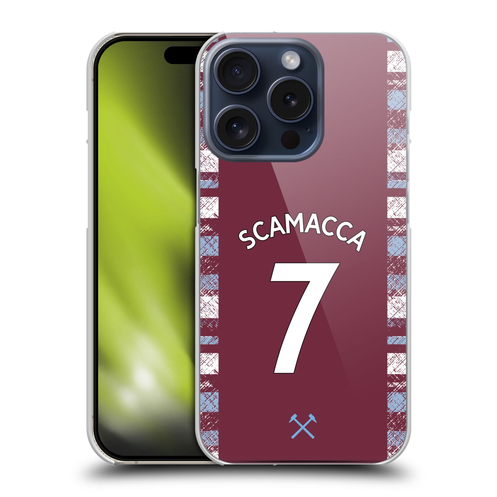 WEST HAM UNITED FC 2022/23 PLAYERS HOME KIT BACK CASE FOR APPLE iPHONE PHONES - 第 9/13 張圖片