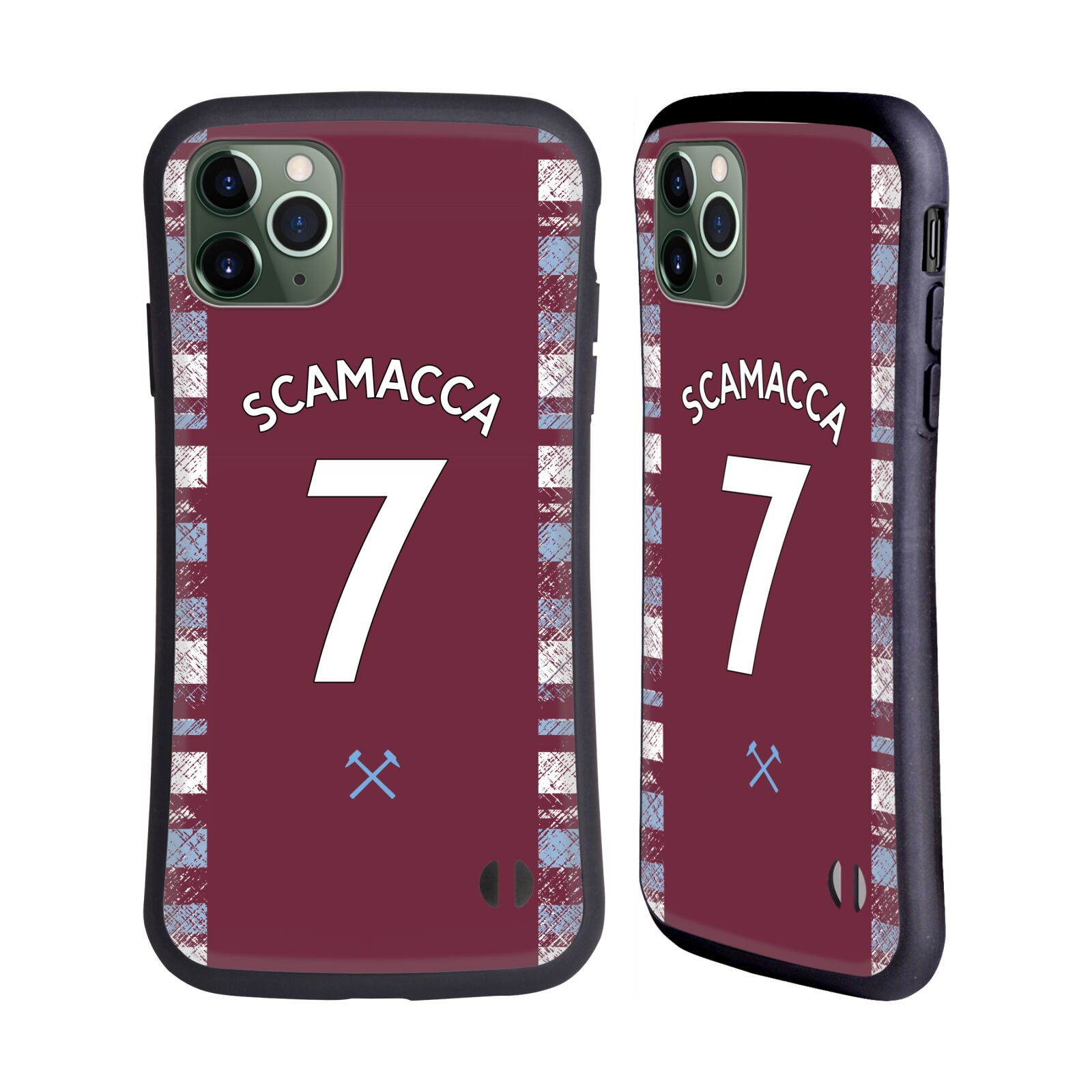 WEST HAM UNITED FC 2022/23 PLAYERS HOME KIT HYBRID CASE FOR APPLE iPHONES PHONES - 第 9/13 張圖片