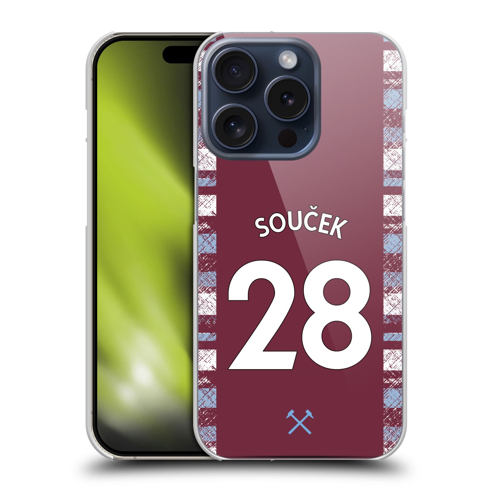 WEST HAM UNITED FC 2022/23 PLAYERS HOME KIT BACK CASE FOR APPLE iPHONE PHONES - 第 13/13 張圖片