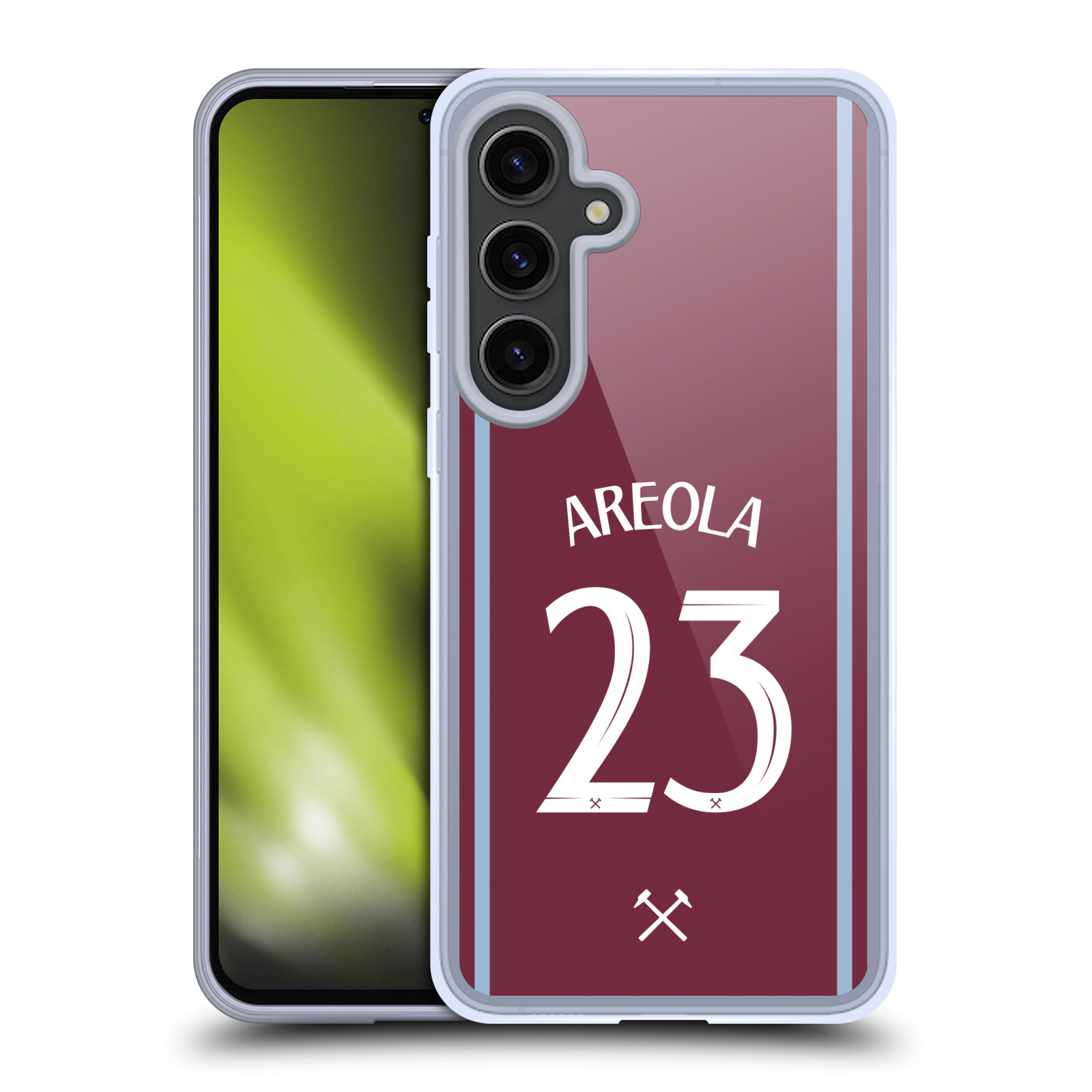 WEST HAM UNITED FC 2024/25 PLAYERS HOME KIT GEL CASE COMPATIBLE SAMSUNG/MAGSAFE - 第 9/16 張圖片