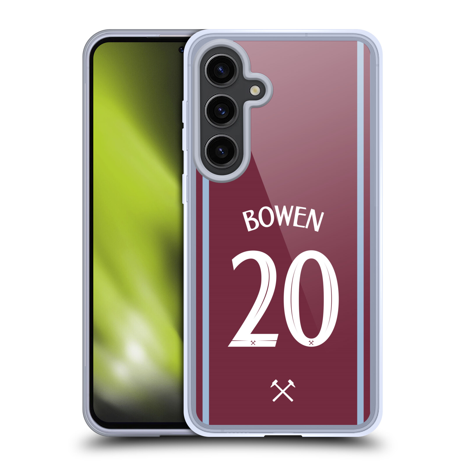 WEST HAM UNITED FC 2024/25 PLAYERS HOME KIT GEL CASE COMPATIBLE SAMSUNG/MAGSAFE - 第 12/16 張圖片