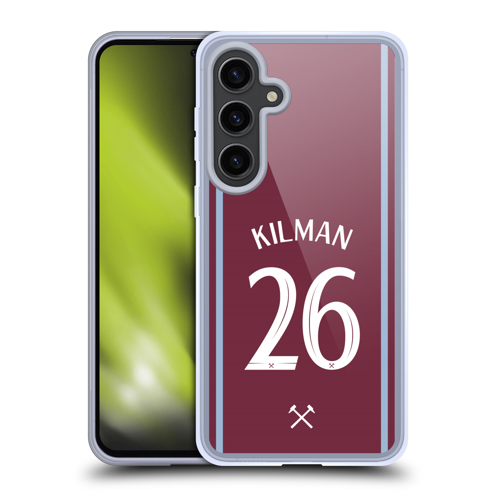 WEST HAM UNITED FC 2024/25 PLAYERS HOME KIT GEL CASE COMPATIBLE SAMSUNG/MAGSAFE - 第 14/16 張圖片