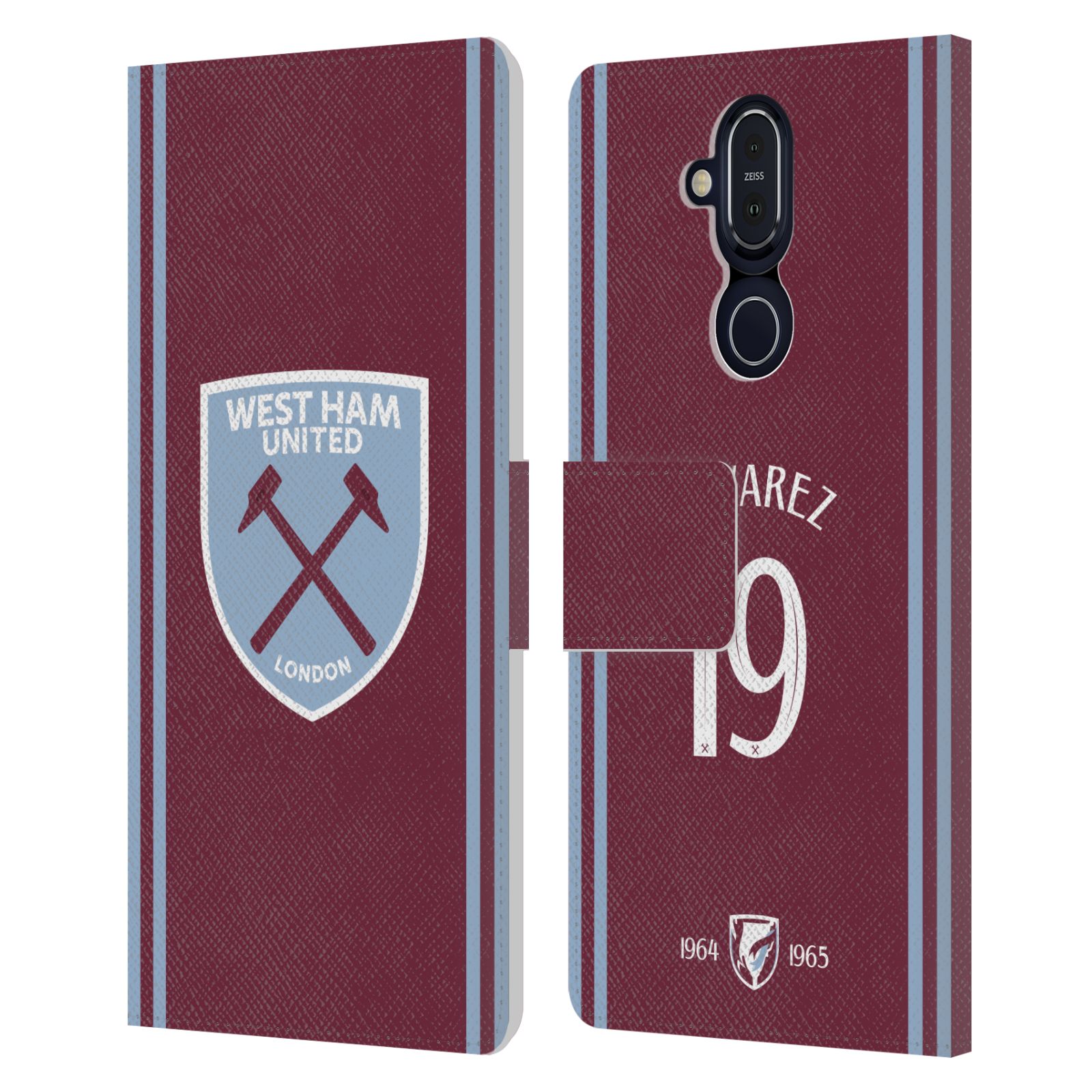 WEST HAM UNITED FC 2024/25 PLAYERS HOME KIT LEATHER BOOK CASE FOR NOKIA PHONES - Picture 9 of 15