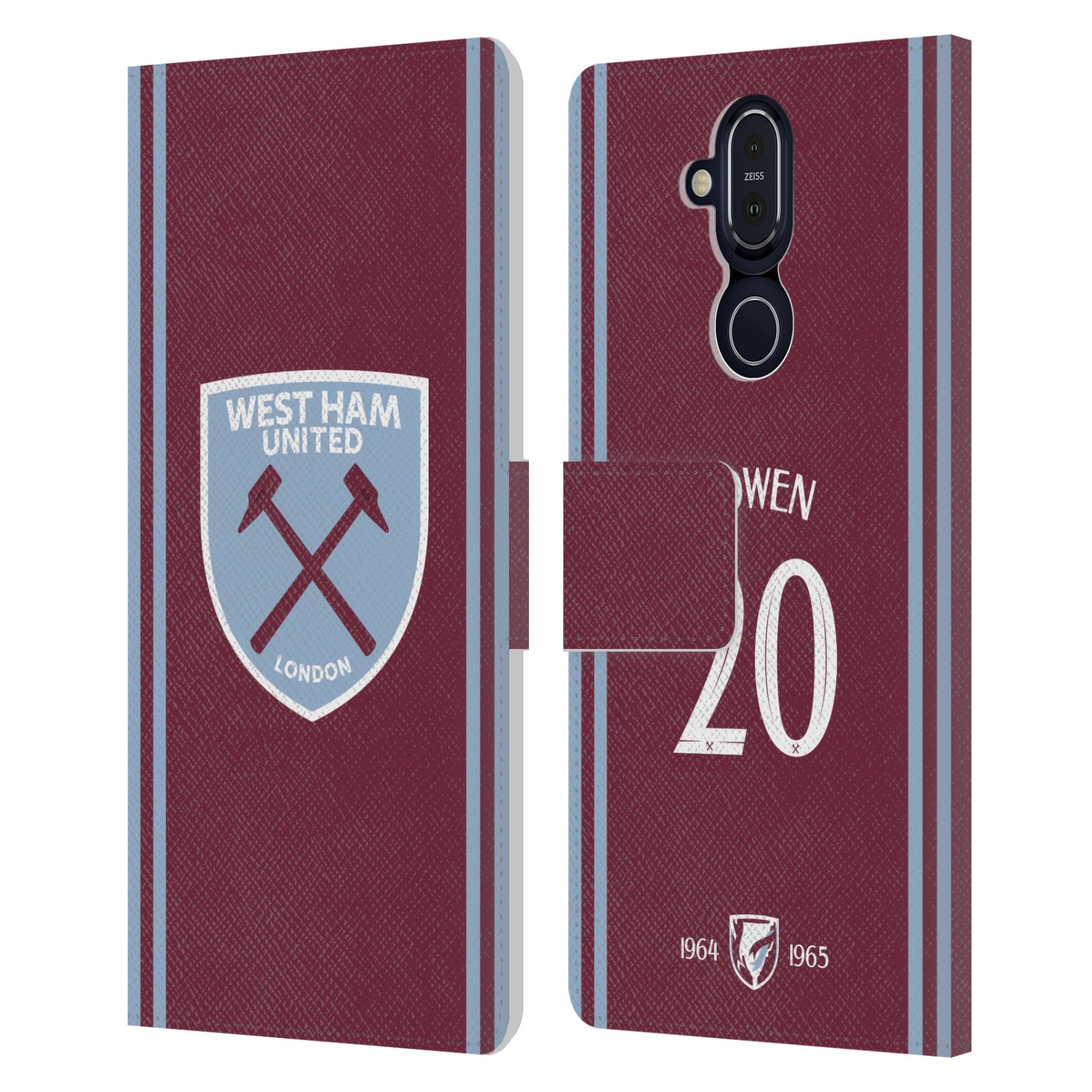 WEST HAM UNITED FC 2024/25 PLAYERS HOME KIT LEATHER BOOK CASE FOR NOKIA PHONES - Picture 11 of 15