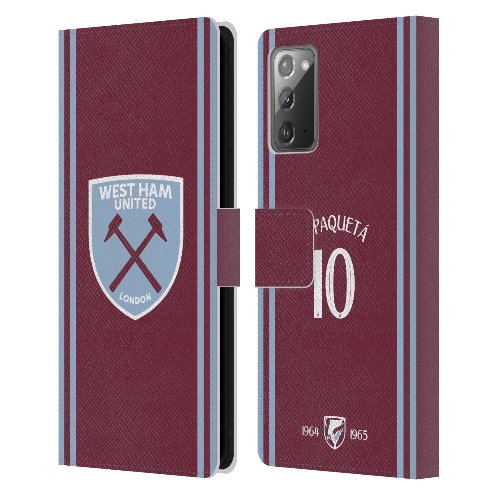 WEST HAM UNITED FC 2024/25 PLAYERS HOME KIT LEATHER BOOK CASE FOR SAMSUNG 2 - Picture 12 of 15