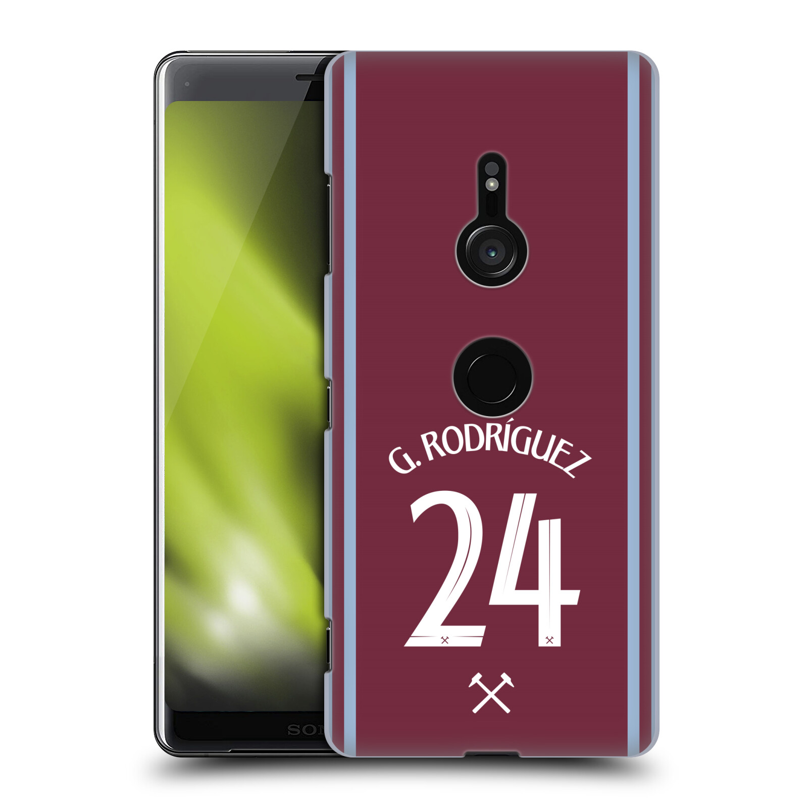 OFFICIAL WEST HAM UNITED FC 2024/25 PLAYERS HOME KIT BACK CASE FOR SONY PHONES 1 - 第 8/8 張圖片