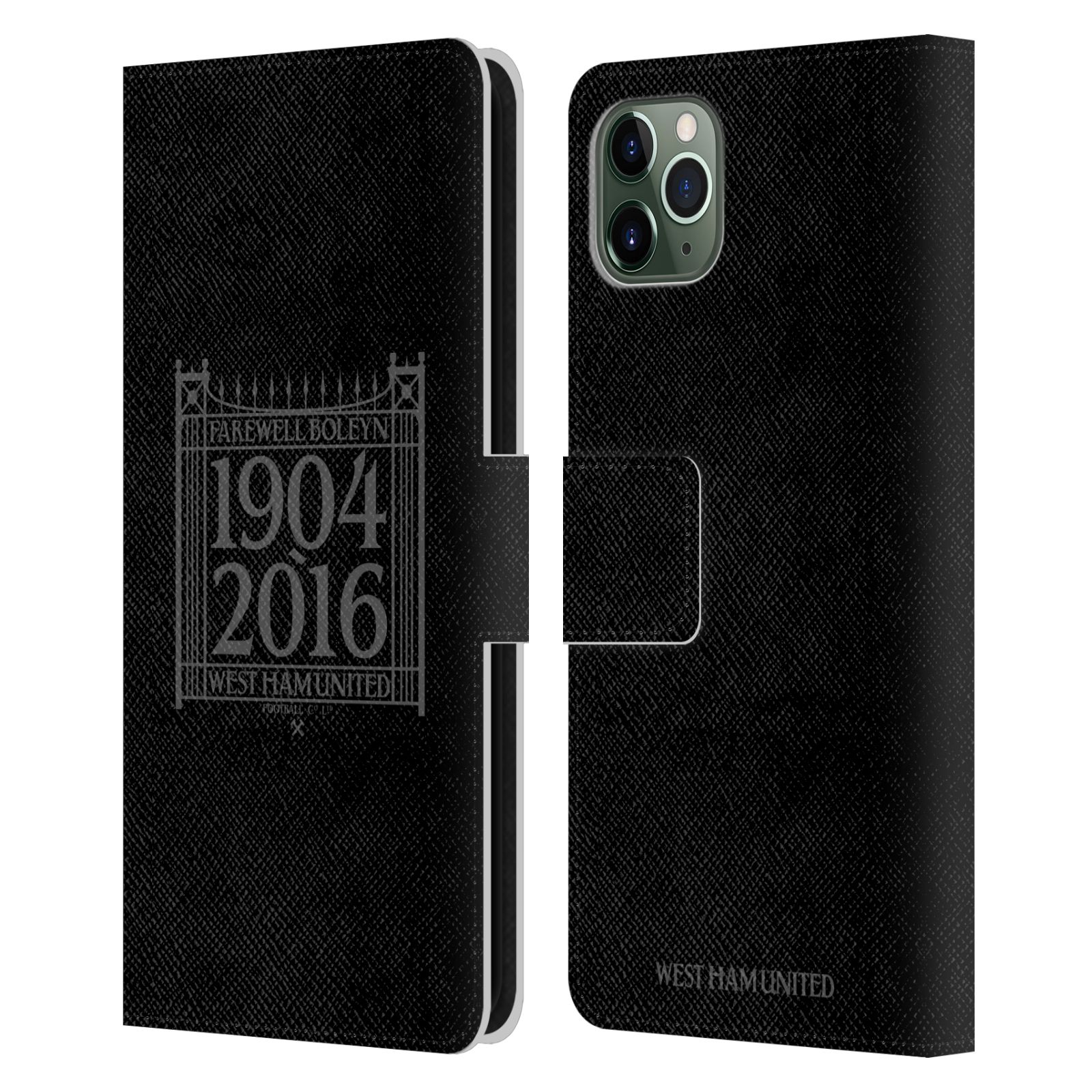 Official West Ham United FC Farewell Boleyn Gate Retro Crest Leather Book Wallet Case Cover Compatible For iPhone 7 Plus/iPhone 8 Plus Official West Ham United FC Farewell Boleyn Gate Retro Crest Leather Book Wallet Case Cover Compatible For iPhone 7 Plus/iPhone 8 Plus
