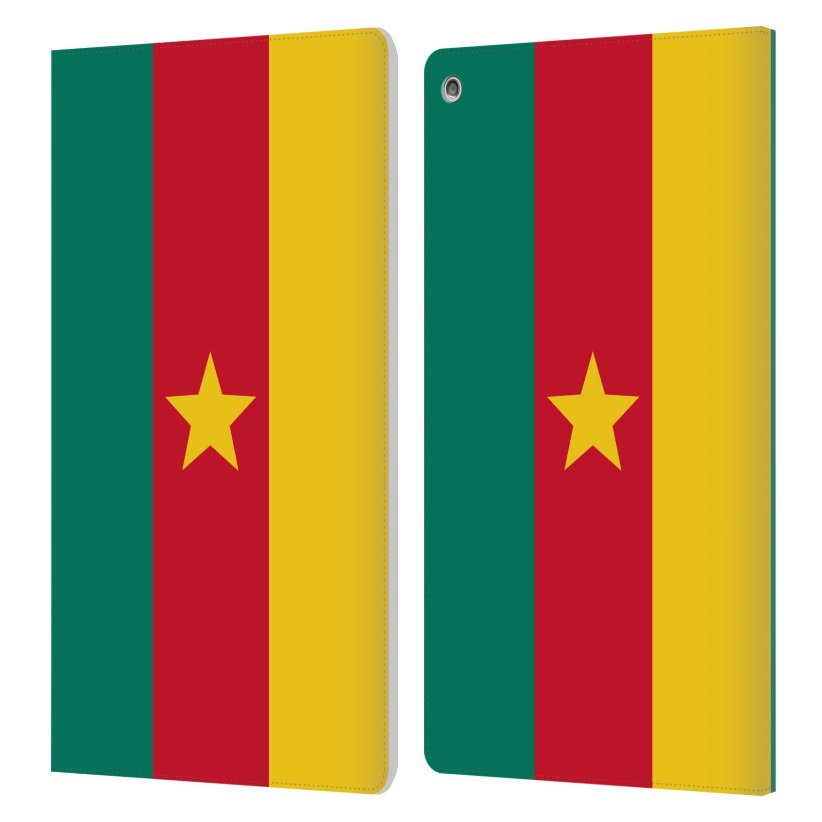FUNDA BILLETERA HEAD CASE DESIGNS CON DIBUJO DE BANDERAS MUNDIALES LIBRO PARA AMAZON FIRE - Imagen 7 de 13