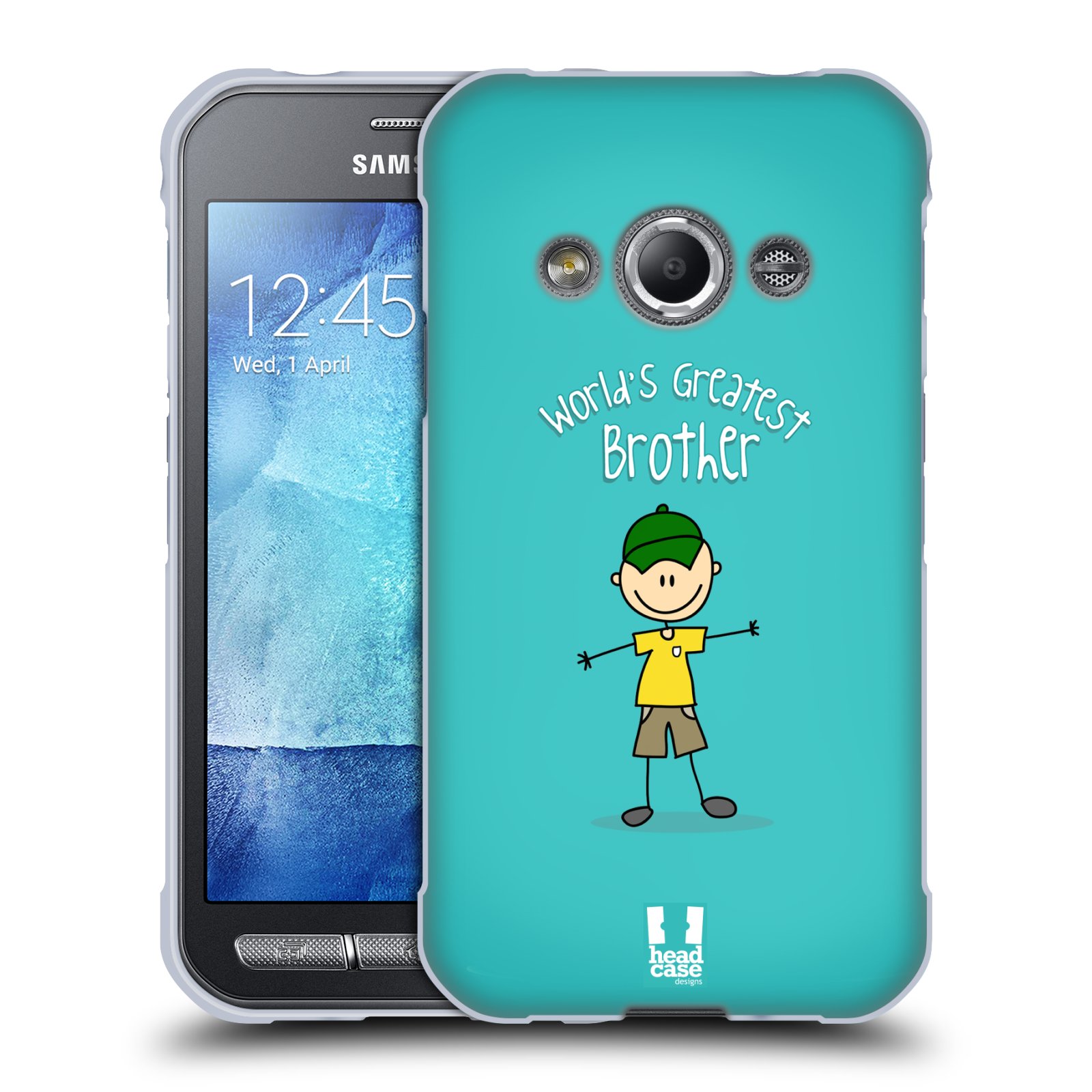 HEAD CASE DESIGNS WORLD'S GREATEST FAMILY SOFT GEL CASE FOR SAMSUNG PHONES 4 - Picture 8 of 11