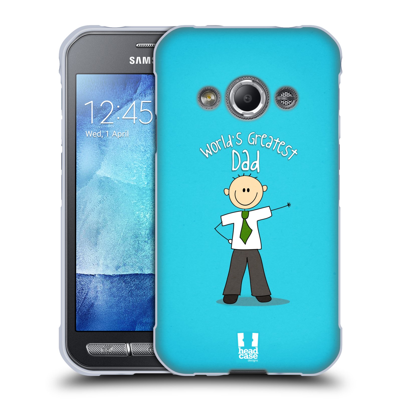 HEAD CASE DESIGNS WORLD'S GREATEST FAMILY SOFT GEL CASE FOR SAMSUNG PHONES 4 - Picture 9 of 11