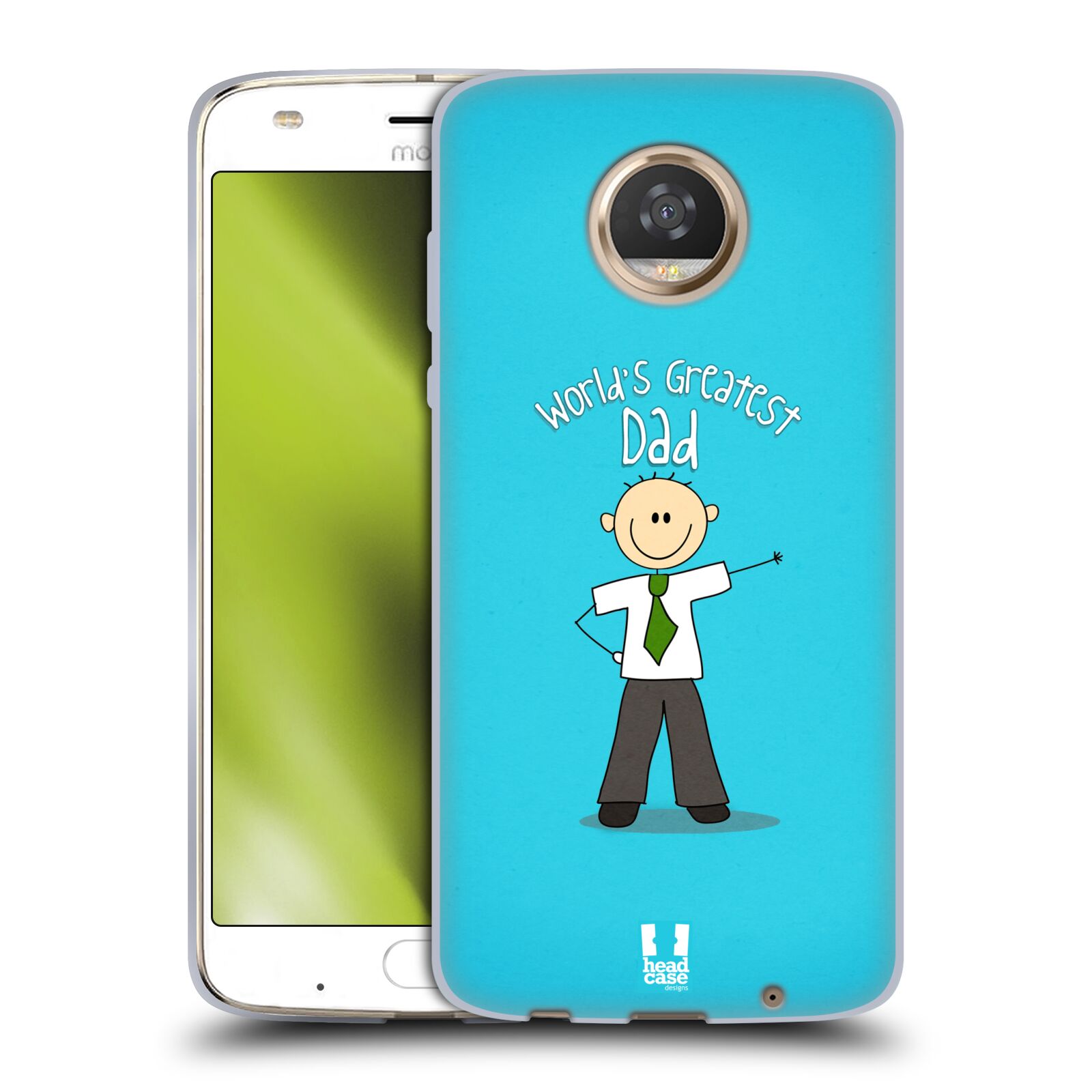 HEAD CASE DESIGNS WORLD'S GREATEST FAMILY SOFT GEL CASE FOR MOTOROLA PHONES - Picture 9 of 11