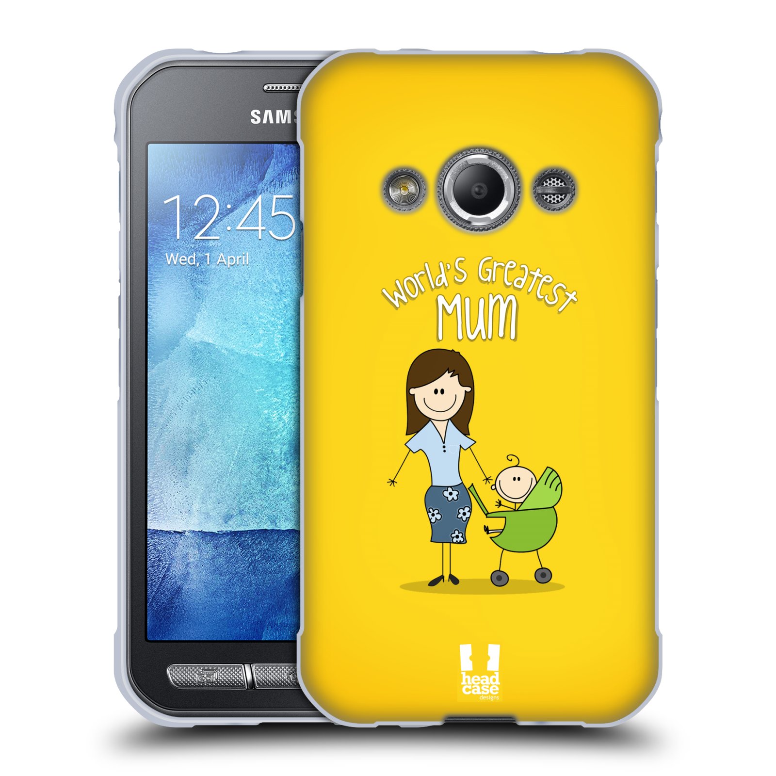 HEAD CASE DESIGNS WORLD'S GREATEST FAMILY SOFT GEL CASE FOR SAMSUNG PHONES 4 - Picture 10 of 11