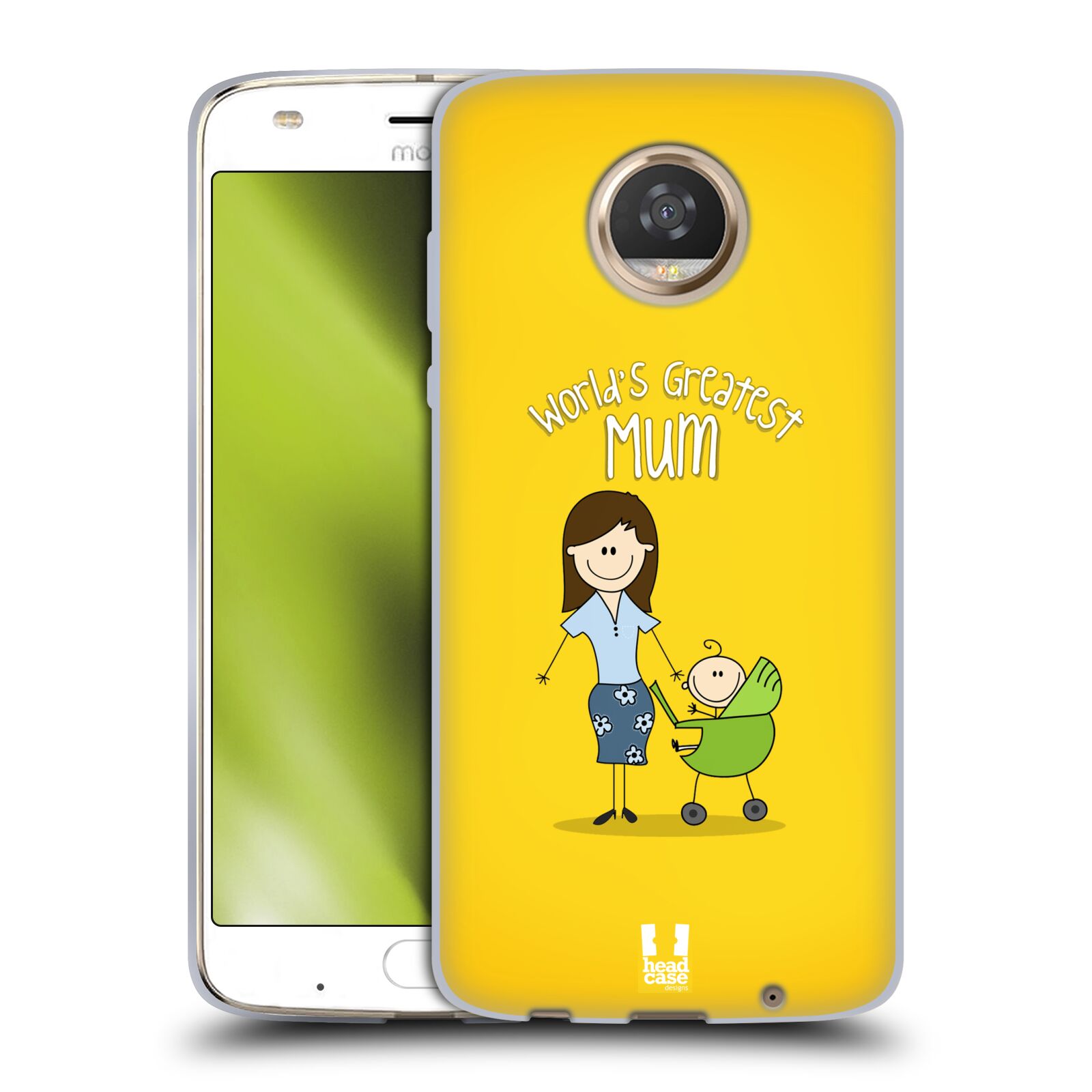 HEAD CASE DESIGNS WORLD'S GREATEST FAMILY SOFT GEL CASE FOR MOTOROLA PHONES - Picture 10 of 11