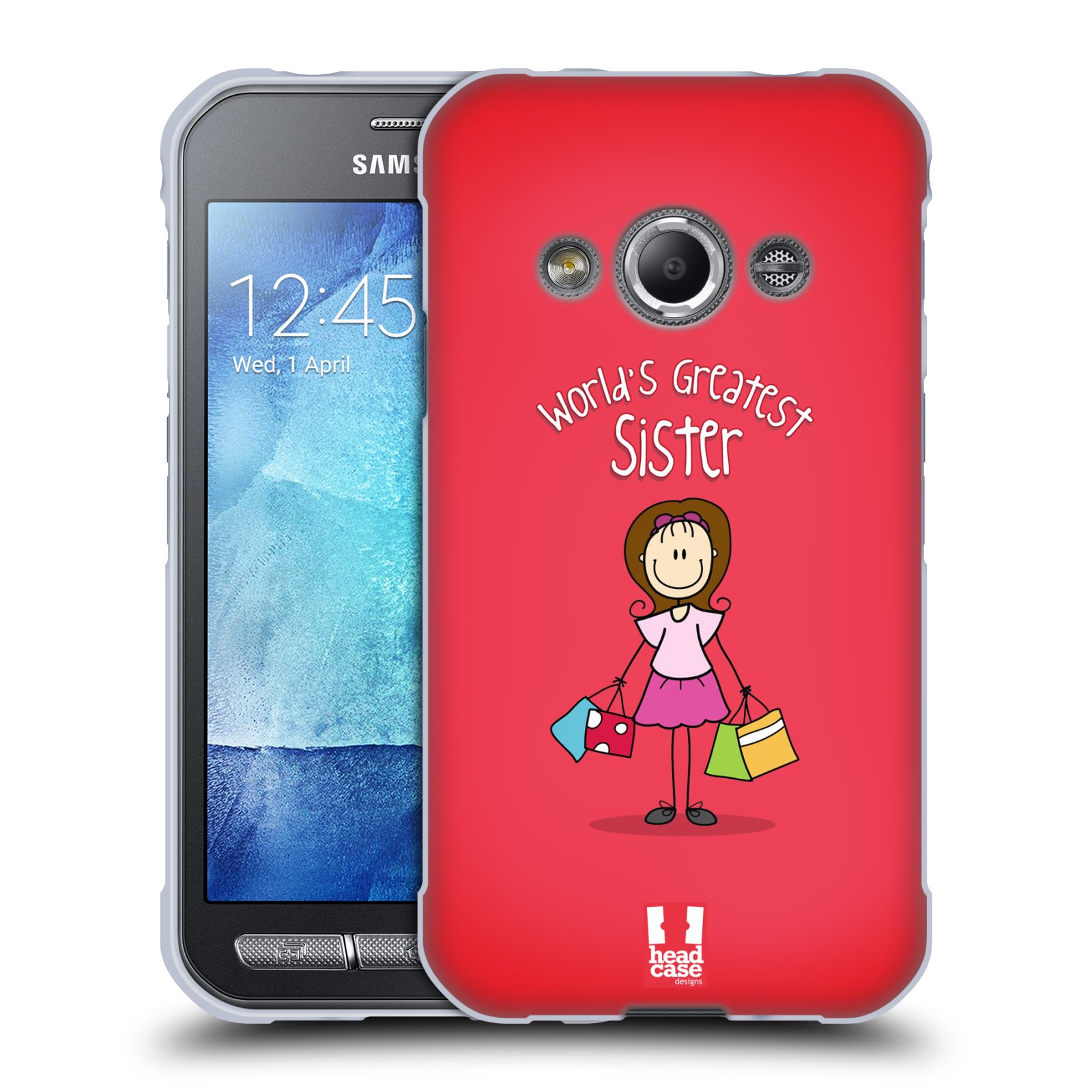 HEAD CASE DESIGNS WORLD'S GREATEST FAMILY SOFT GEL CASE FOR SAMSUNG PHONES 4 - Picture 11 of 11