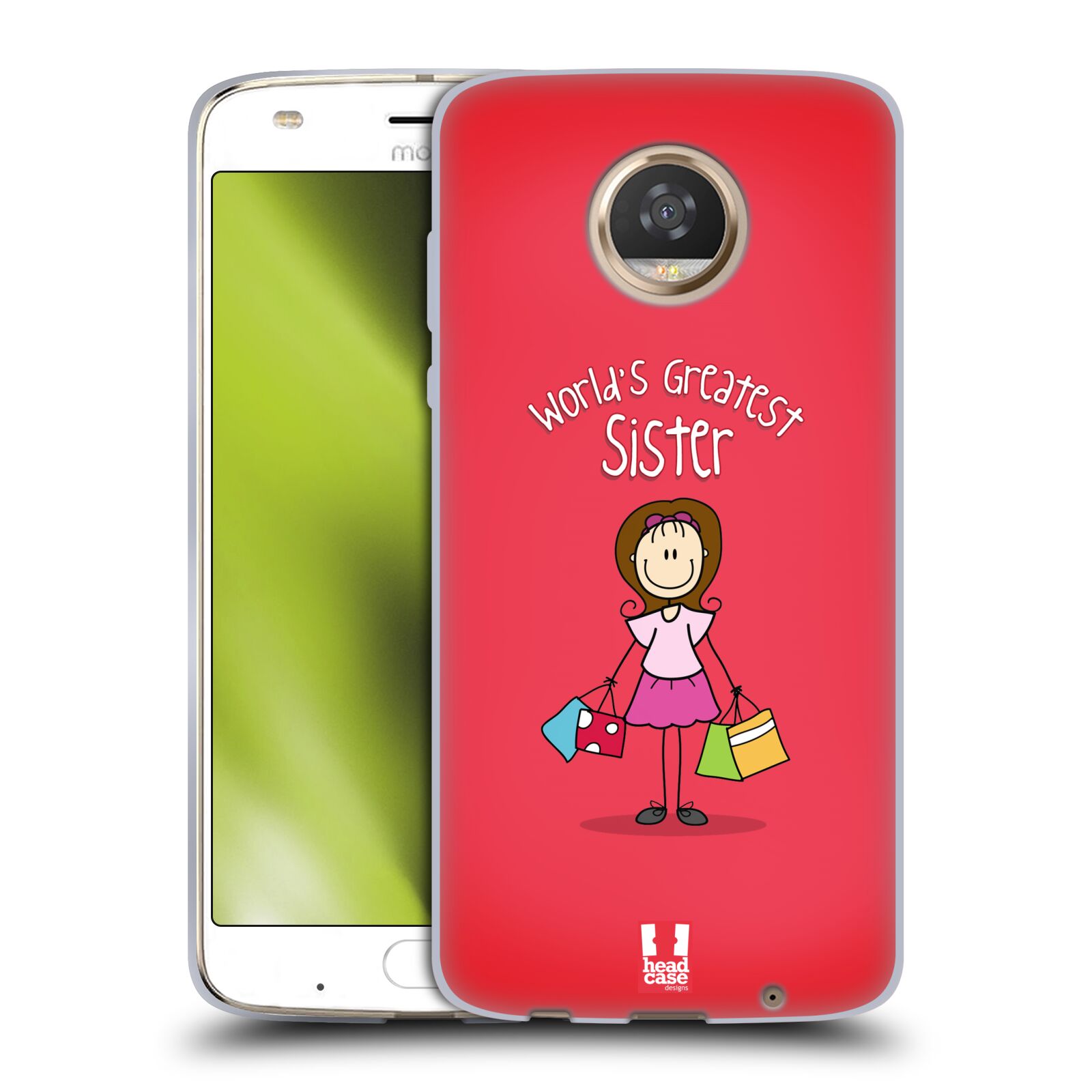 HEAD CASE DESIGNS WORLD'S GREATEST FAMILY SOFT GEL CASE FOR MOTOROLA PHONES - Picture 11 of 11