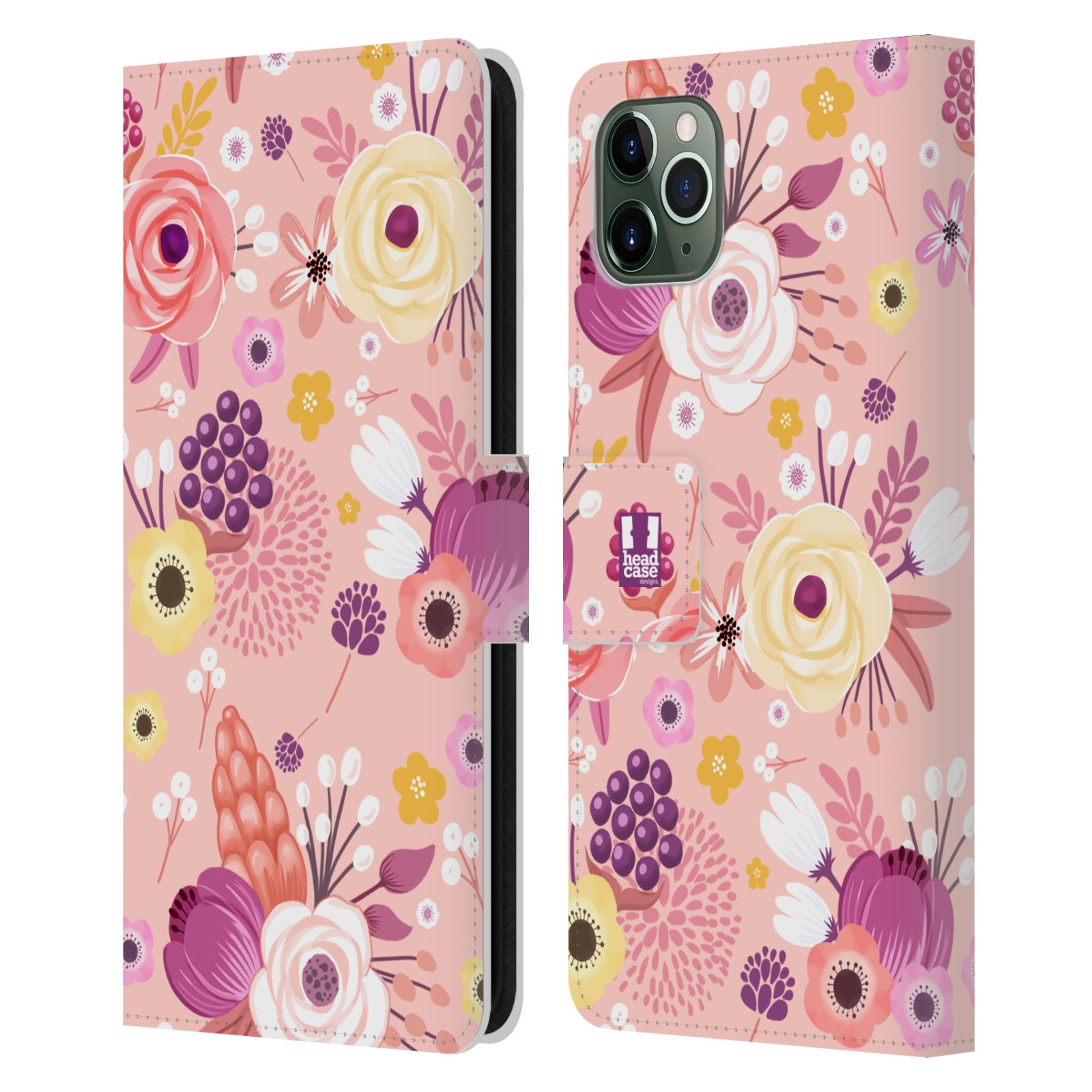 HEAD CASE DESIGNS CAPRICIEUX ÉTUI COQUE EN CUIR POUR APPLE iPHONE TÉLÉPHONES - Photo 10 sur 11